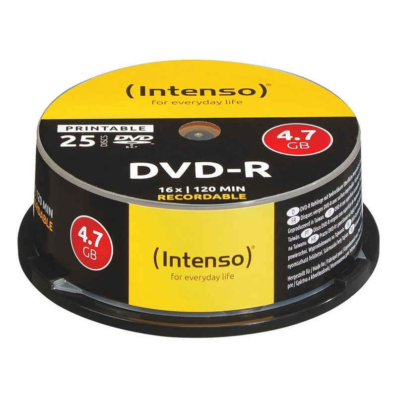 Intenso DVD-Rohling Printable DVD-R, 4,7 GB, bedruckbar