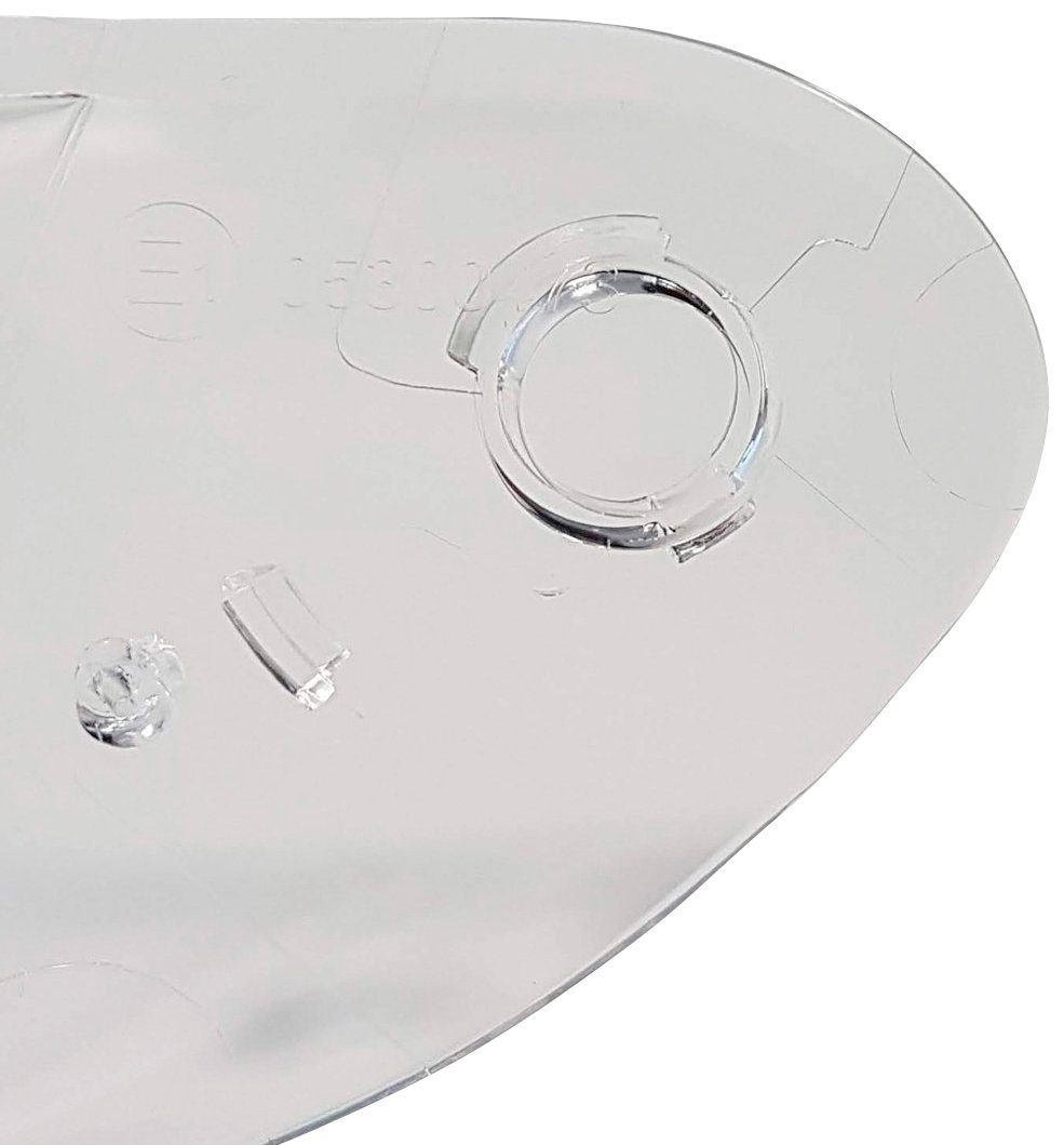 RÖMER HELME Helmvisier Fuerth, für Motorradsport und Motorsport, aus robustem Polycarbonat