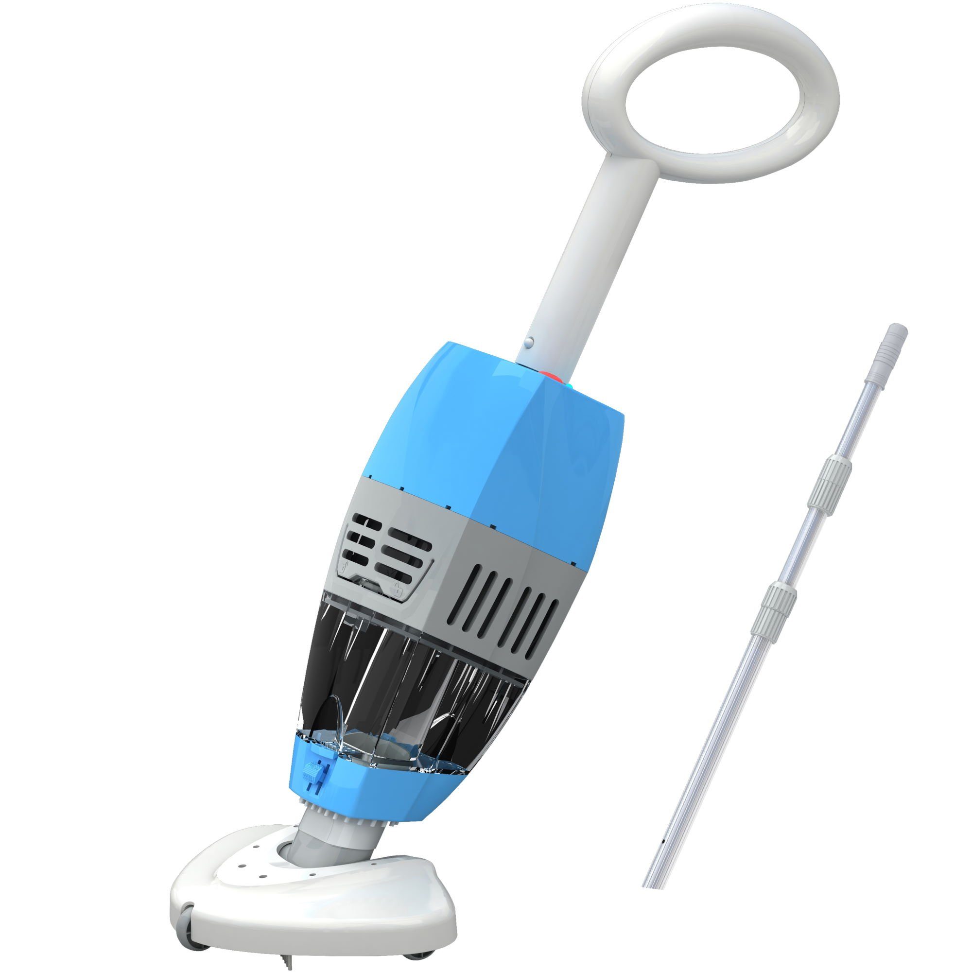 Poolbodensauger Orca 020H elektrischer Akku Pool Bodensauger mit H