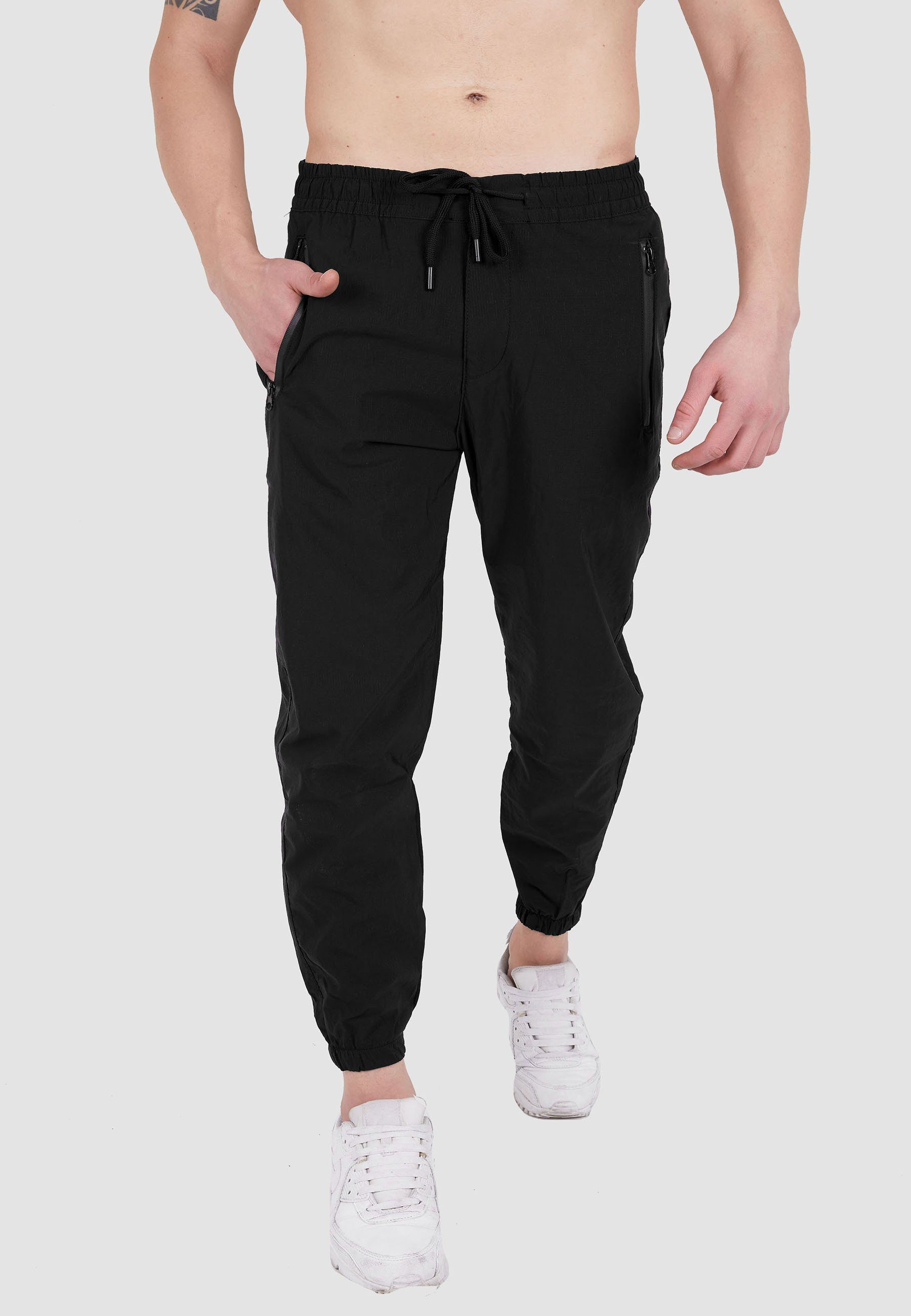 Jogginghose mit elastischen Bündchen
