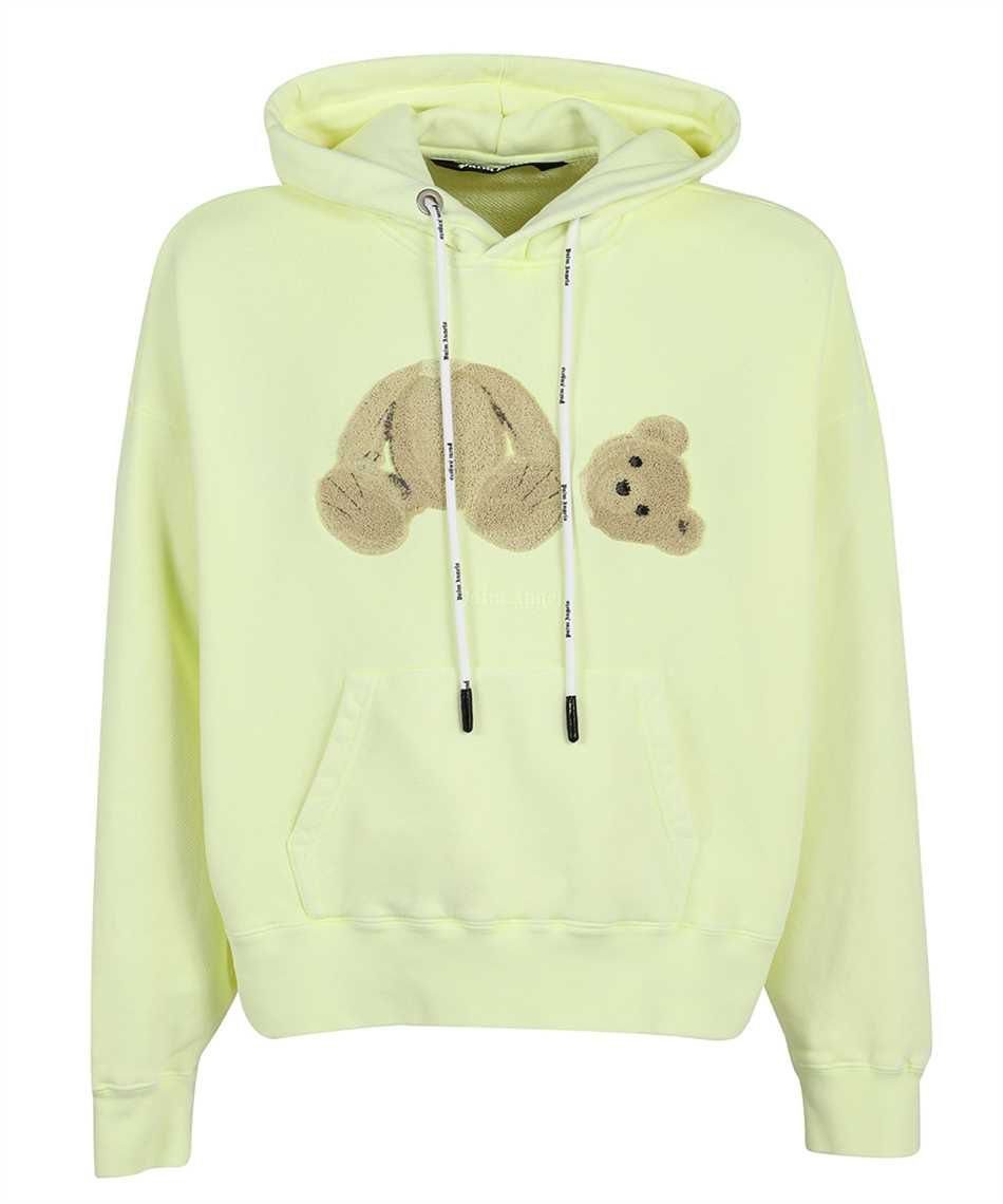 PALM ANGELS Hoodie BEAR Kapuzen-Sweatshirt - Gelb