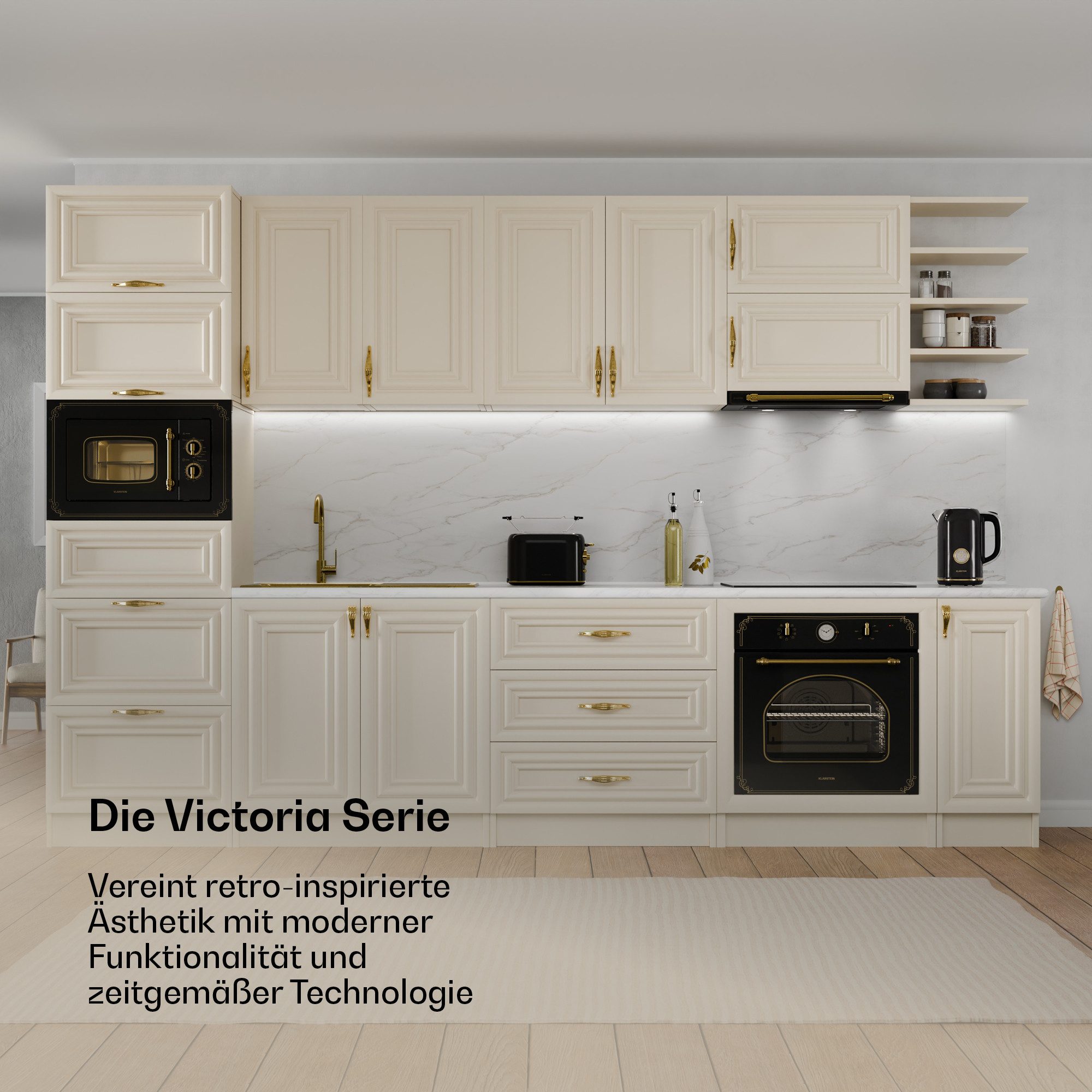 Klarstein Wasserkocher Victoria, 2200 W