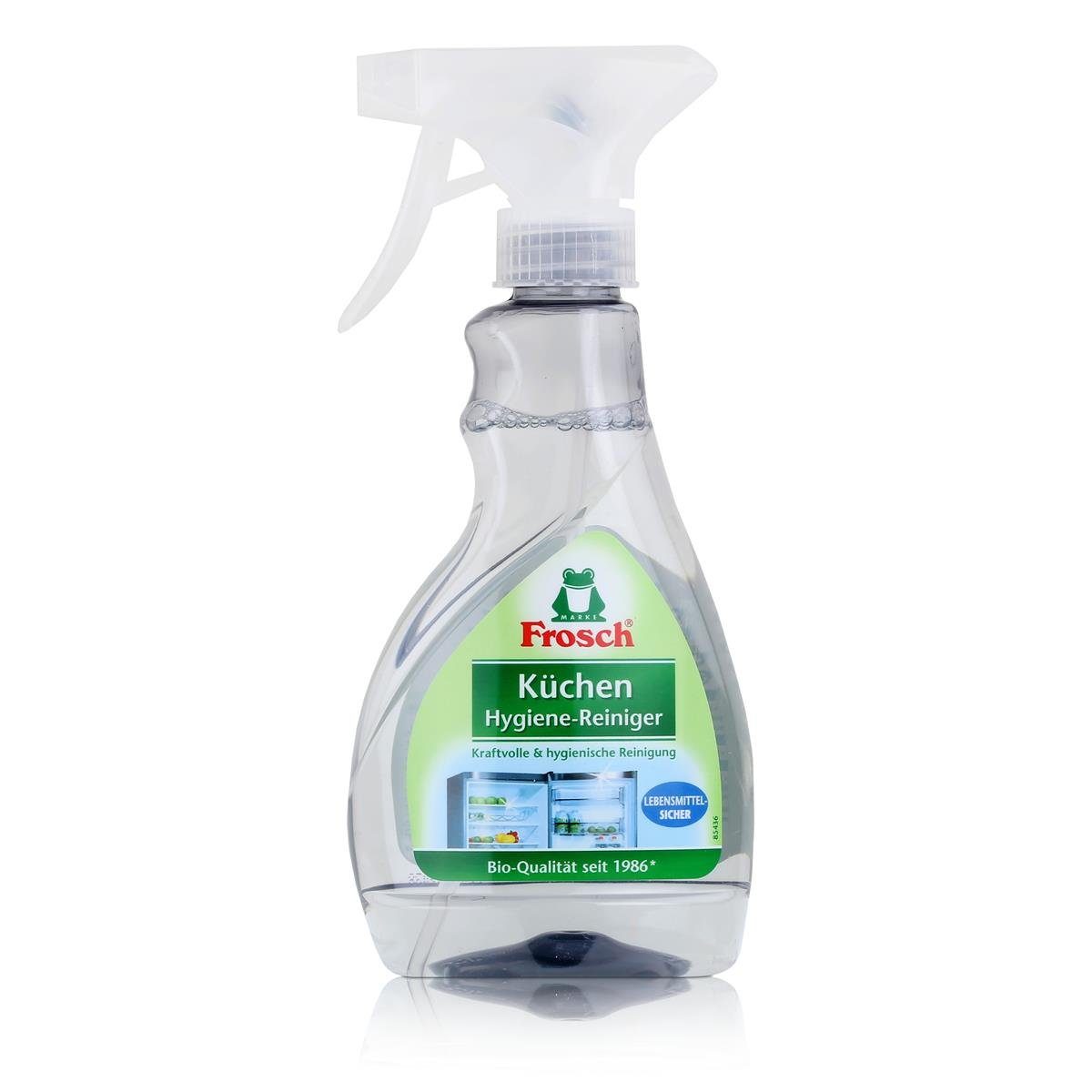 FROSCH Frosch Küchen Hygiene-Reiniger 300ml - Lebensmittel-Sicher (1er Pack) Засіб для чищення кухні