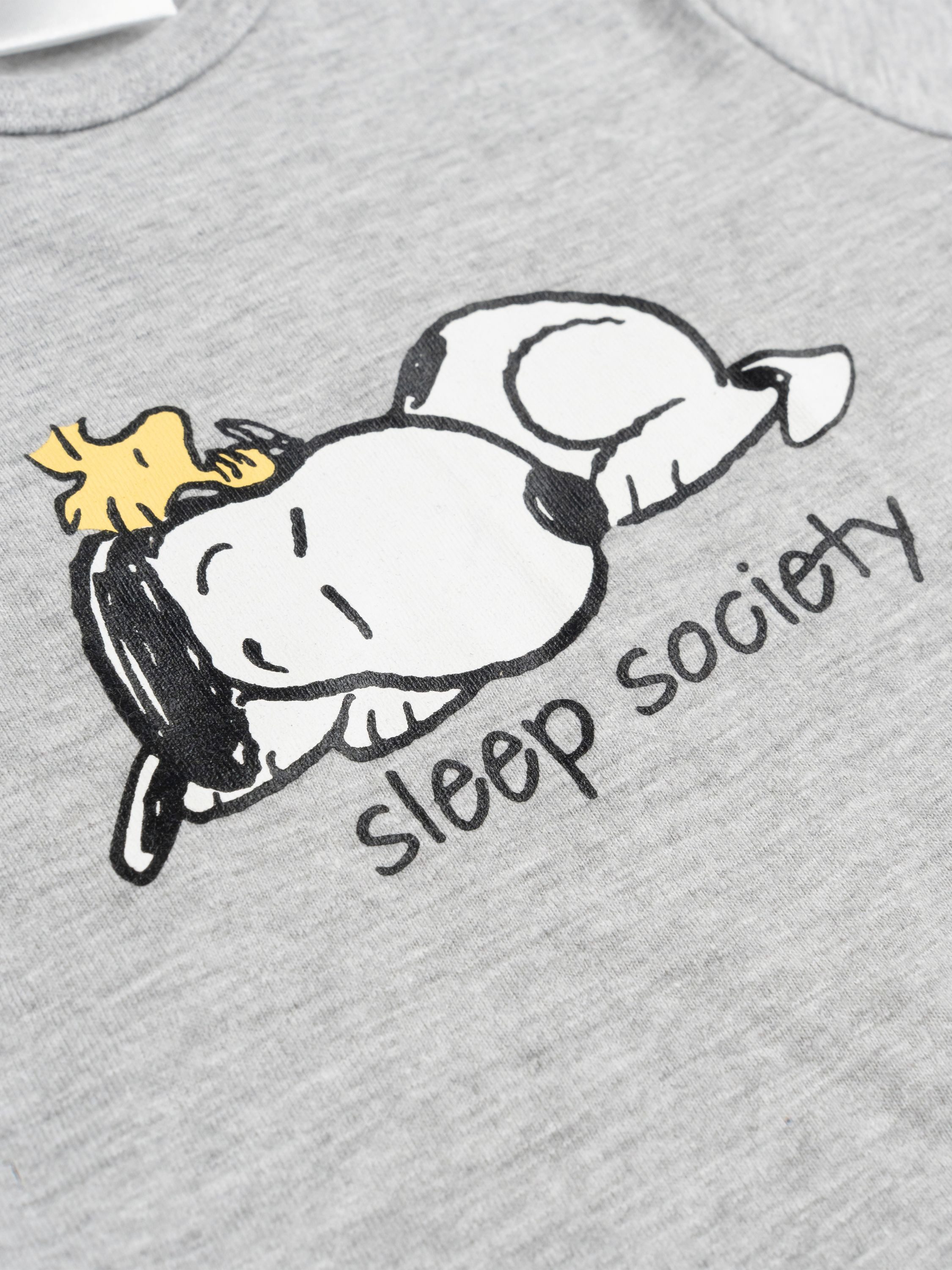 United Labels® Body 2er Set Peanuts Snoopy Baby Body Strampler Schlafstrampler Langarm – Bild 5 von 5