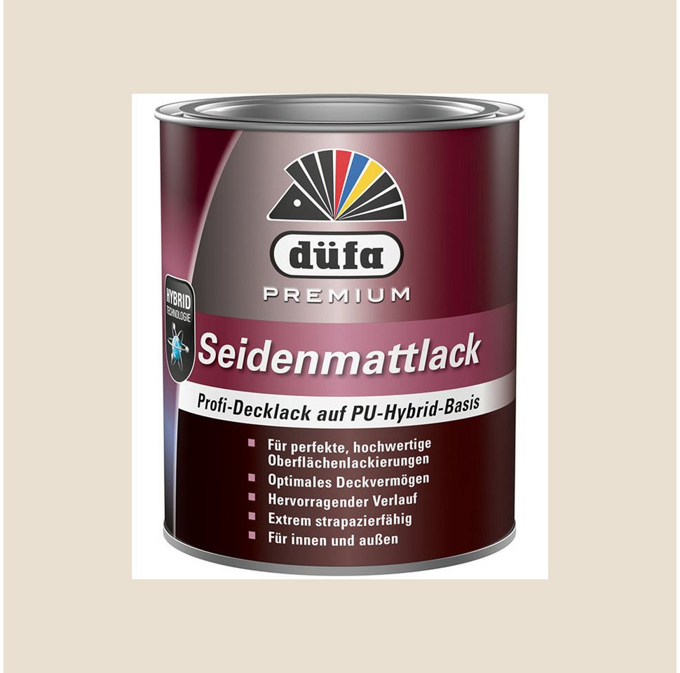 Thumbnail - düfa Lack PREMIUM Seidenmattlack 750 ml matter Buntlack, Profi-Decklack mit Hybridtechnologie
