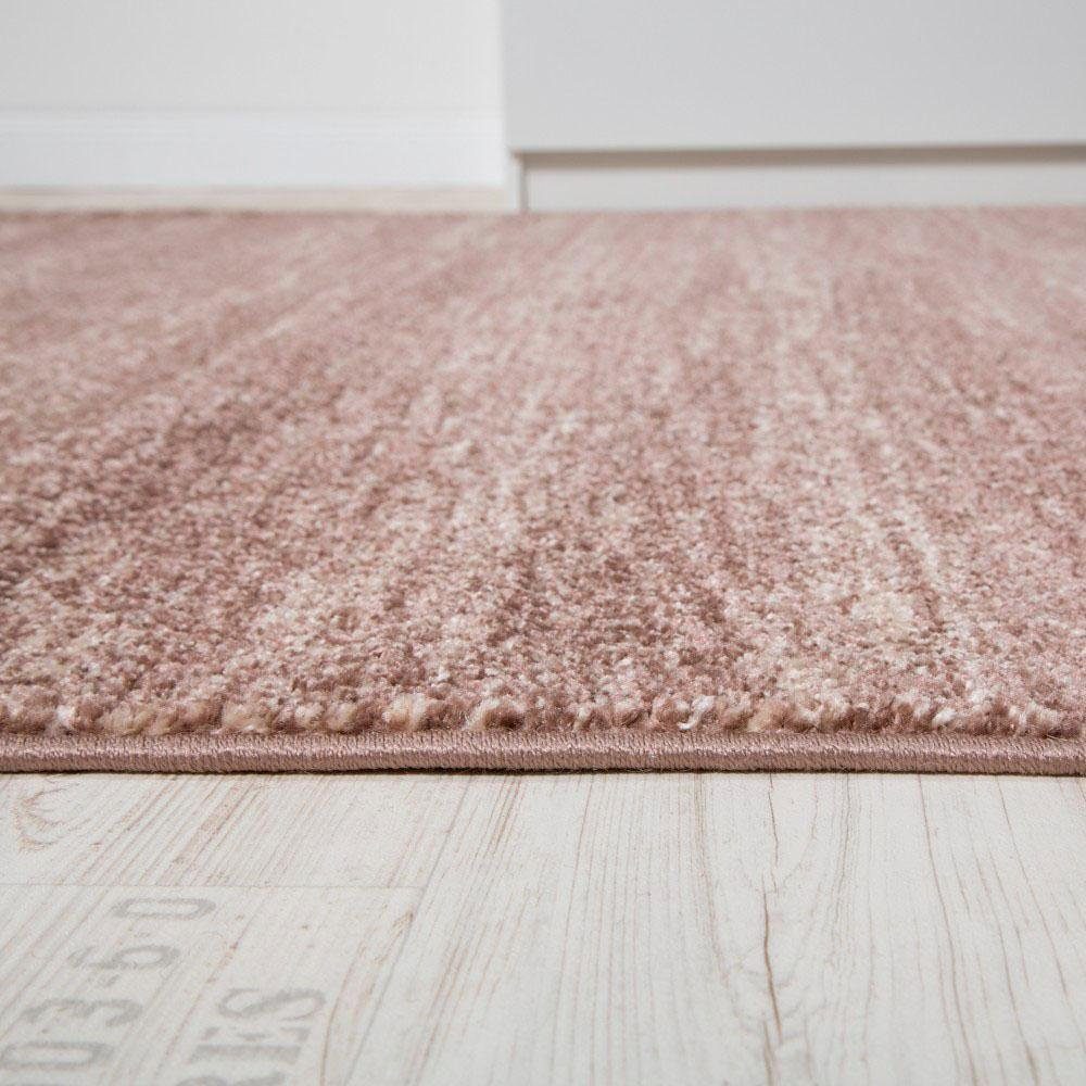 Paco Home Läufer ECE 900, rechteckig, Höhe: 15 mm, Teppich-Läufer, Kurzflor, melierte Optik, ideal im Flur & Schlafzimmer