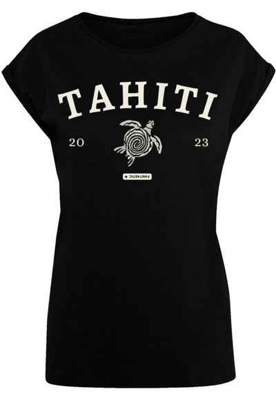 F4NT4STIC T-Shirt PLUS SIZE Tahiti Print