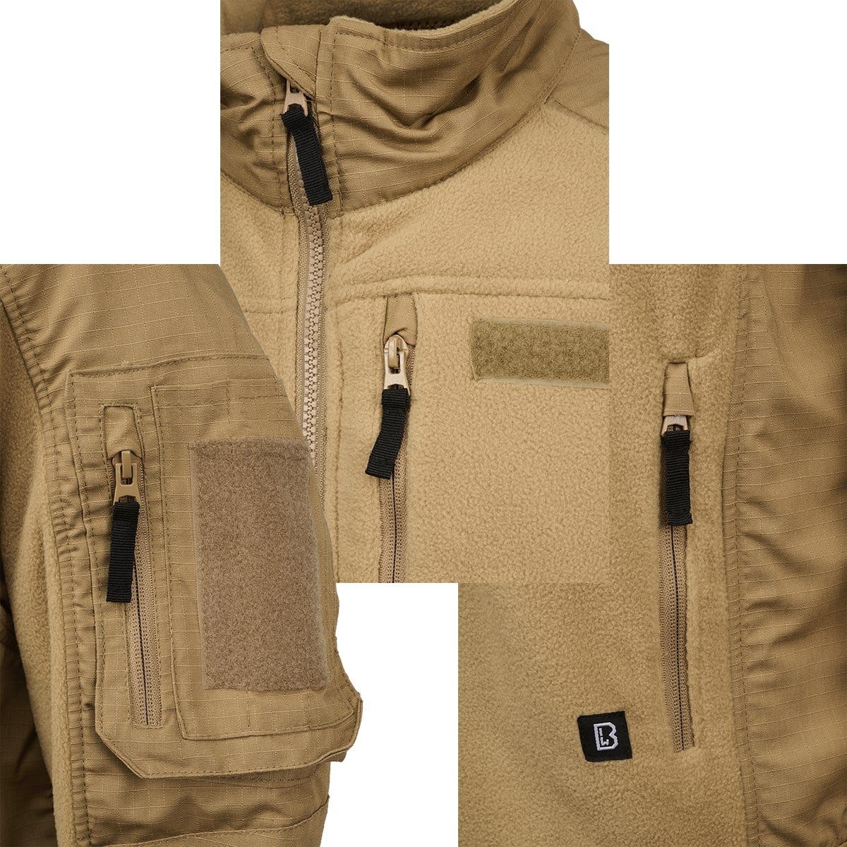 Brandit Outdoorjacke Brandit Fleecejacke RipStop günstig online kaufen