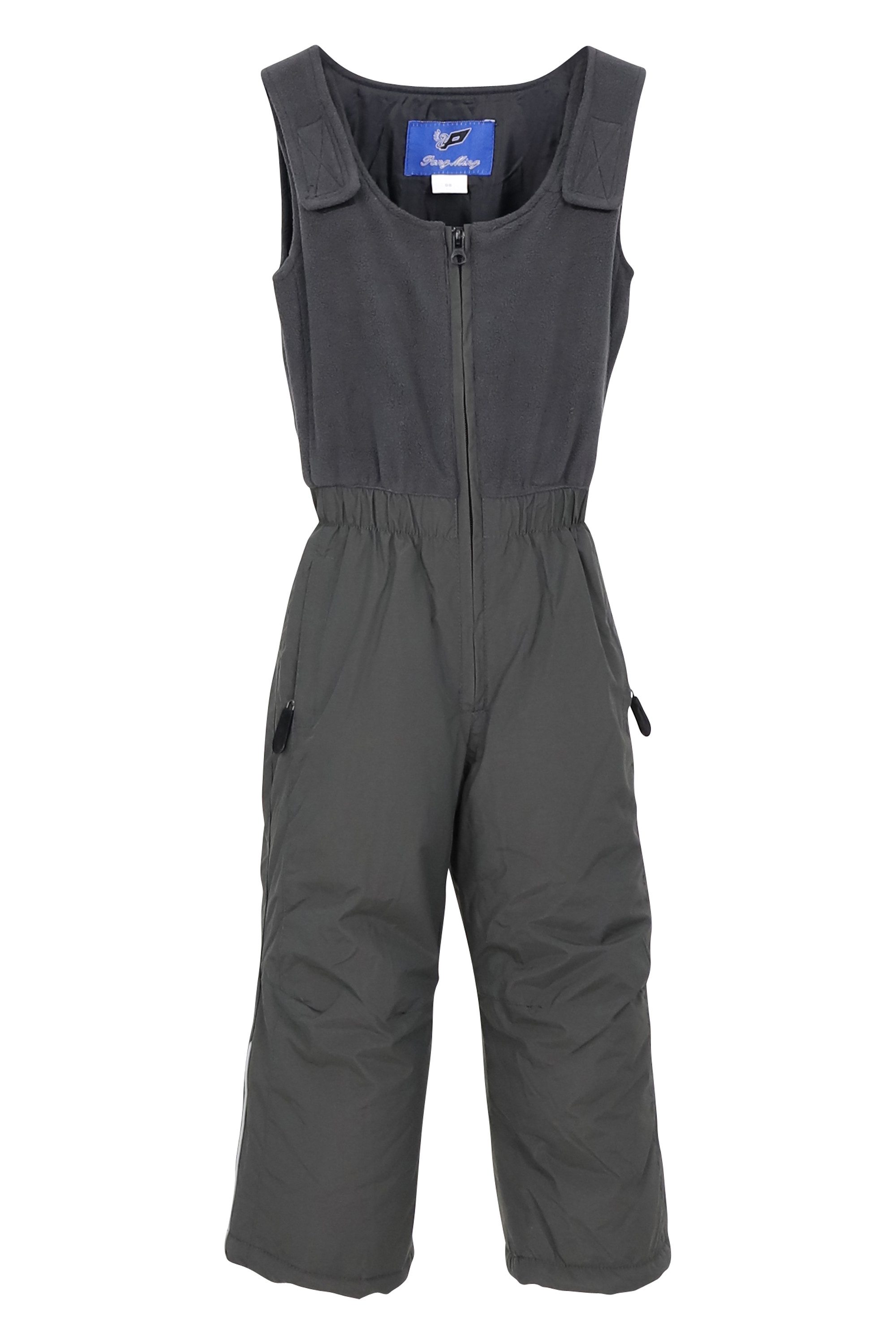 Easy Young Fashion Schneehose K101 Schneeoveral mit Klettverschluss