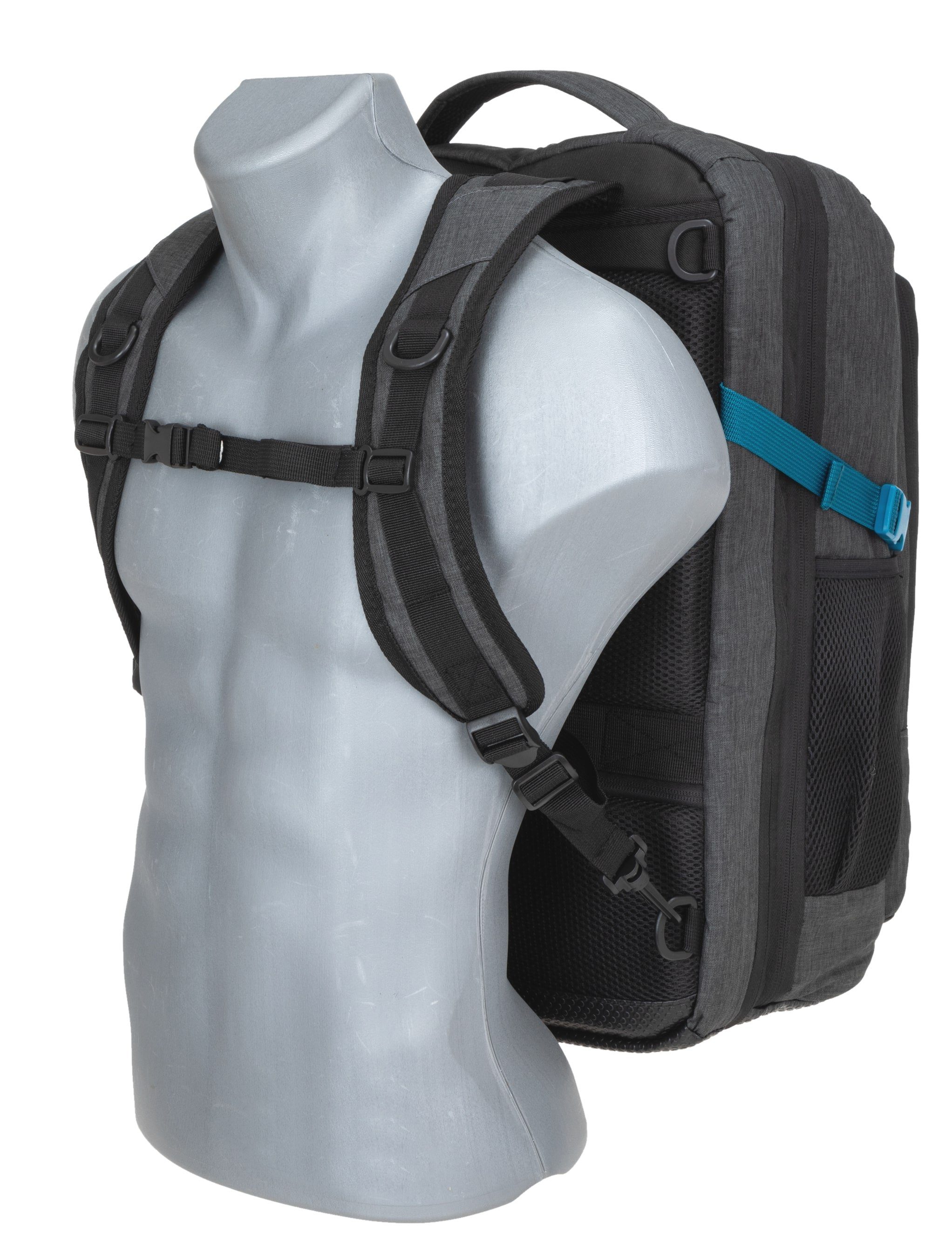 ELEPHANT Reiserucksack Flugzeug Handgepäck Fly Legends 12900, Kabinengepäck IATA Koffer-Rucksack Laptoprucksack Large