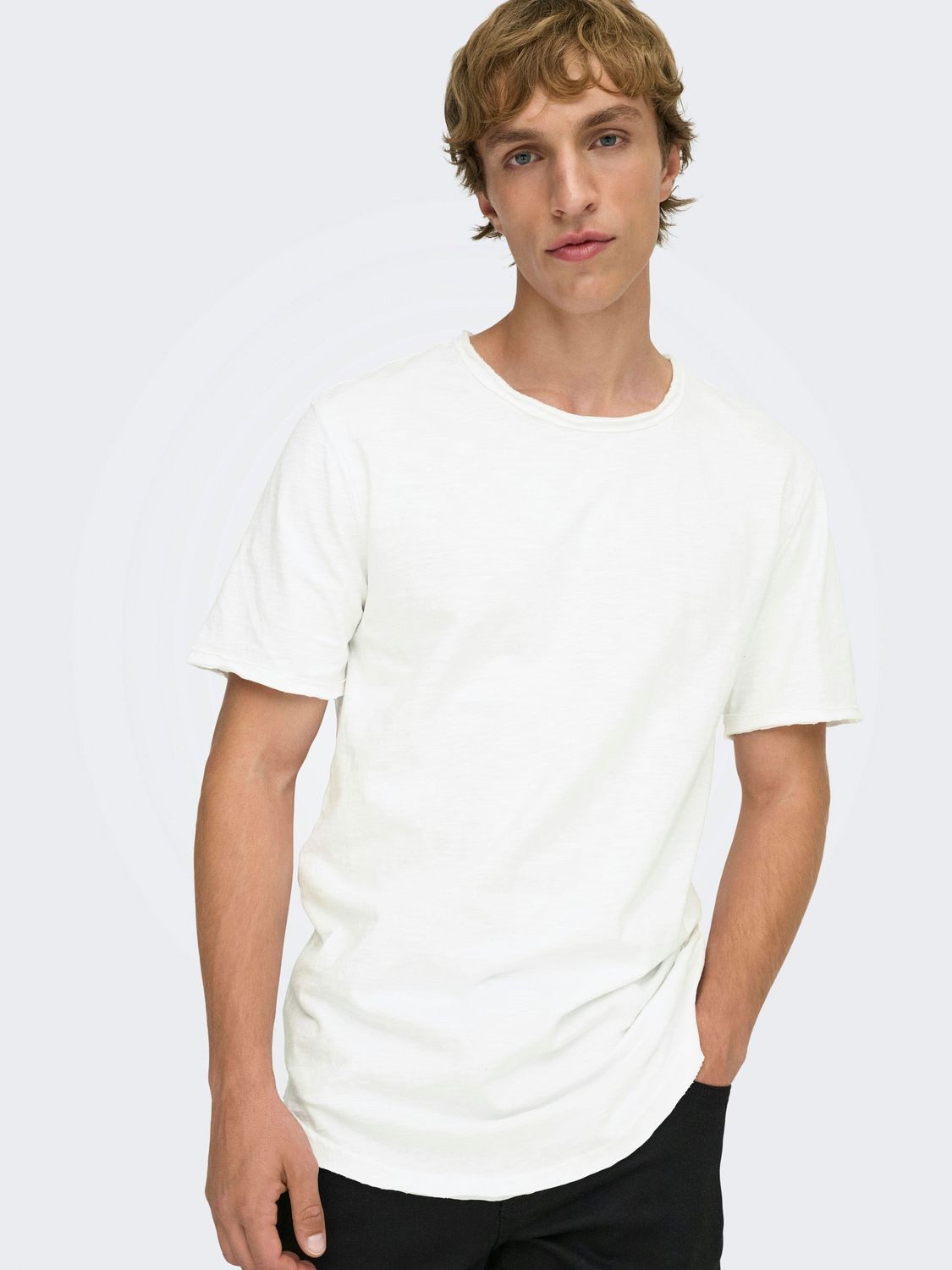 ONLY & SONS T-Shirt ONSBENNE (Set) zeitloses T-Shirt mit Overdye-Färbung für einen gewaschenen Used-Look