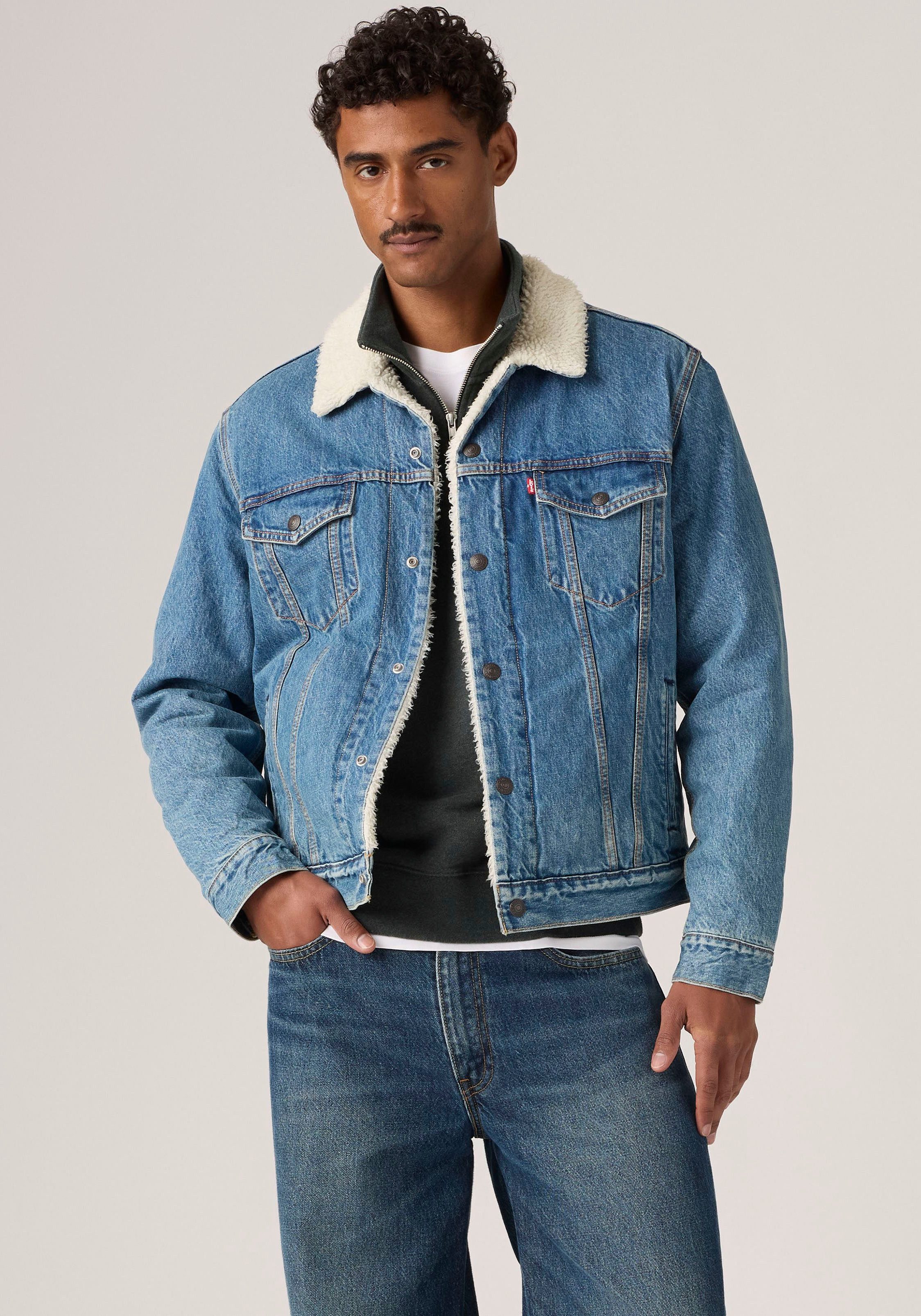 Levi's® Kurzjacke SHERPA mit Sherpa Fütterung