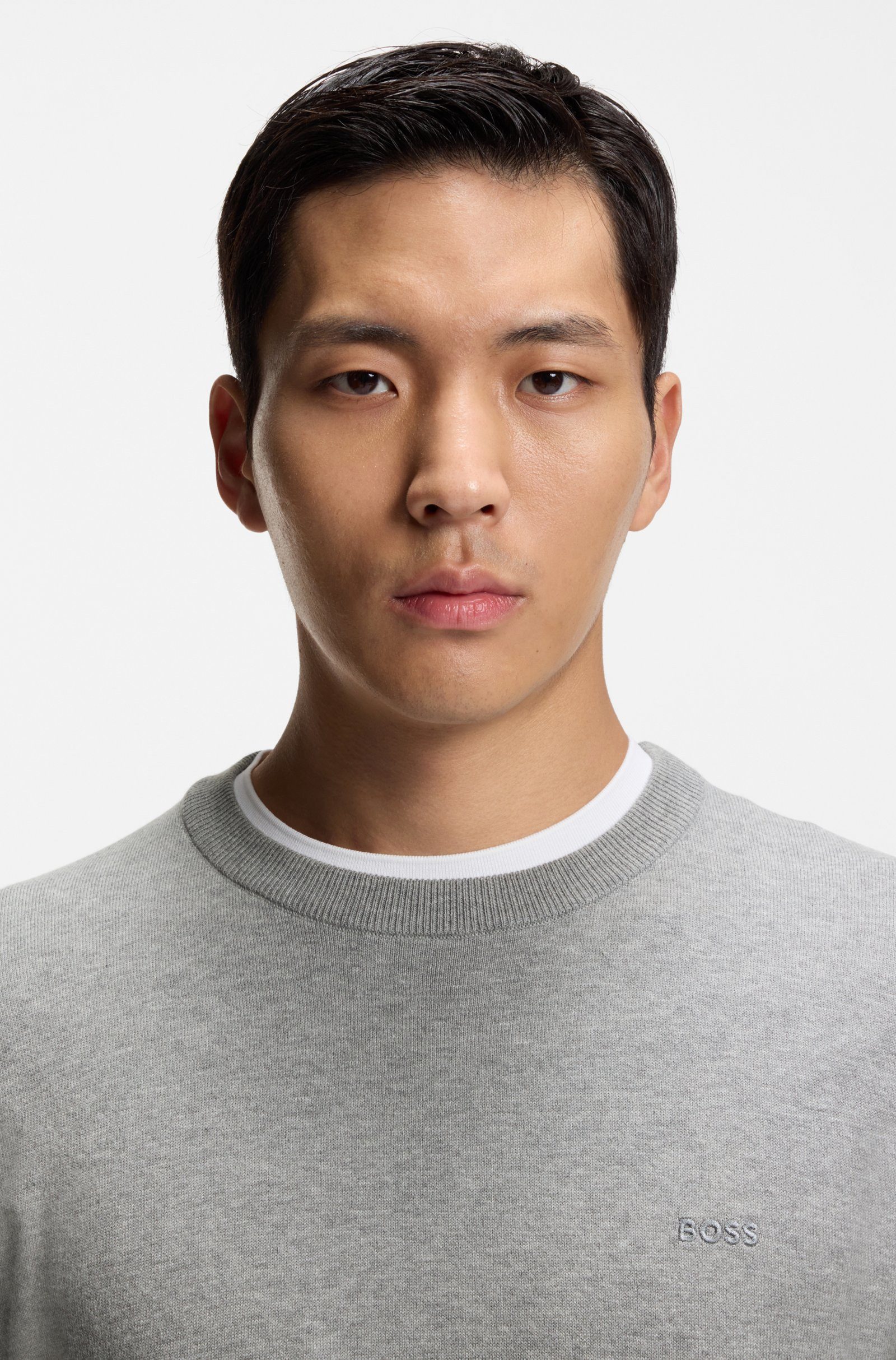 BOSS Strickpullover Upacas-L (1-tlg)