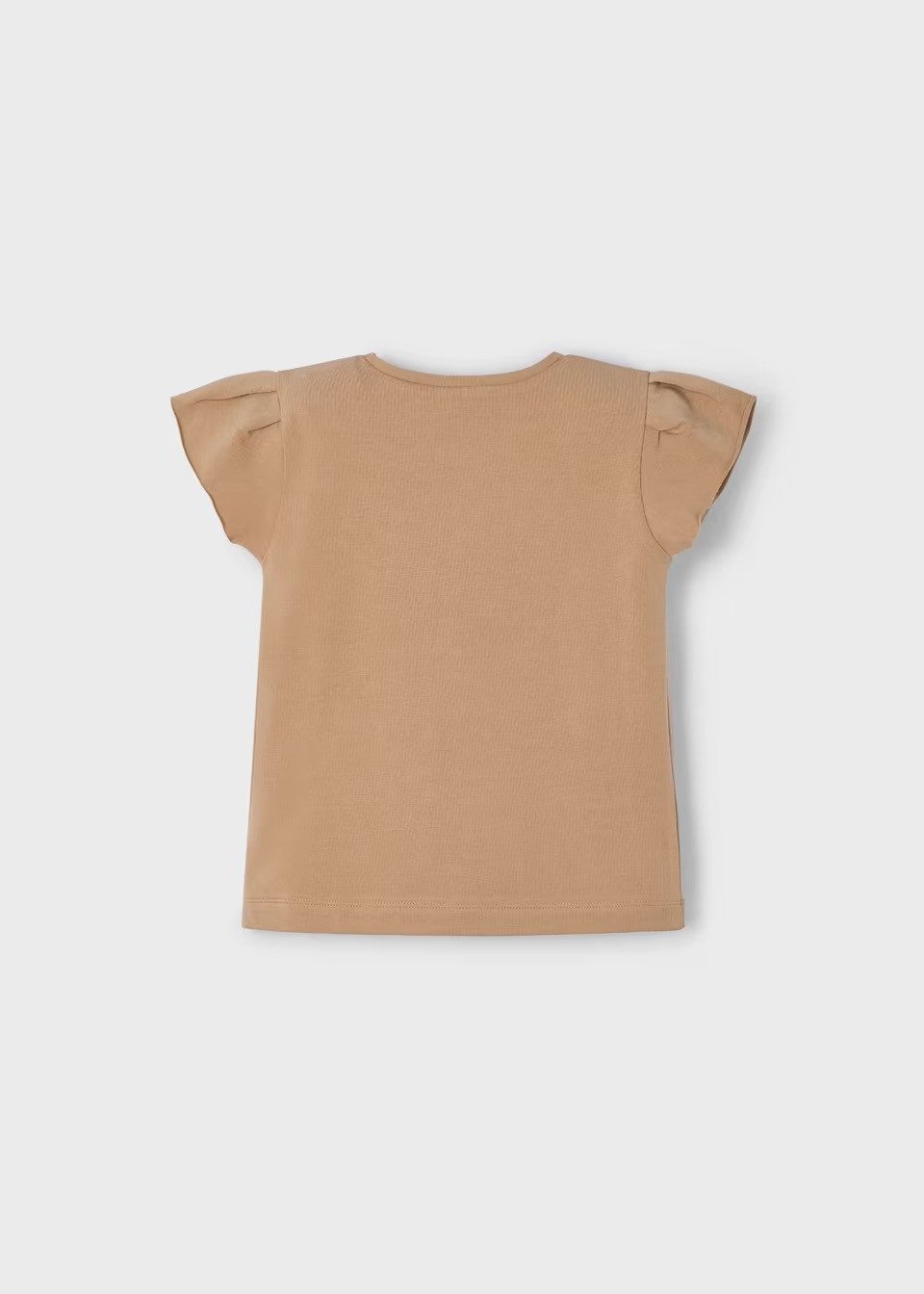 Mayoral Print-Shirt Mädchen T-Shirt mit Printmotiv – Zimt (301538)