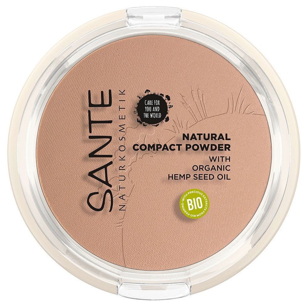 SANTE Пудра Compact Powder - 02 Neutral Beige 9g