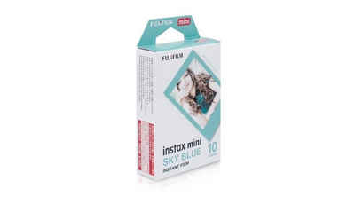 FUJIFILM Sofortbildfilm »Fujifilm Instax Film Mini blue frame«