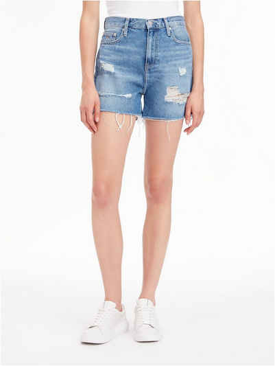 Calvin Klein Jeans Shorts mit Destroyed-Effekten