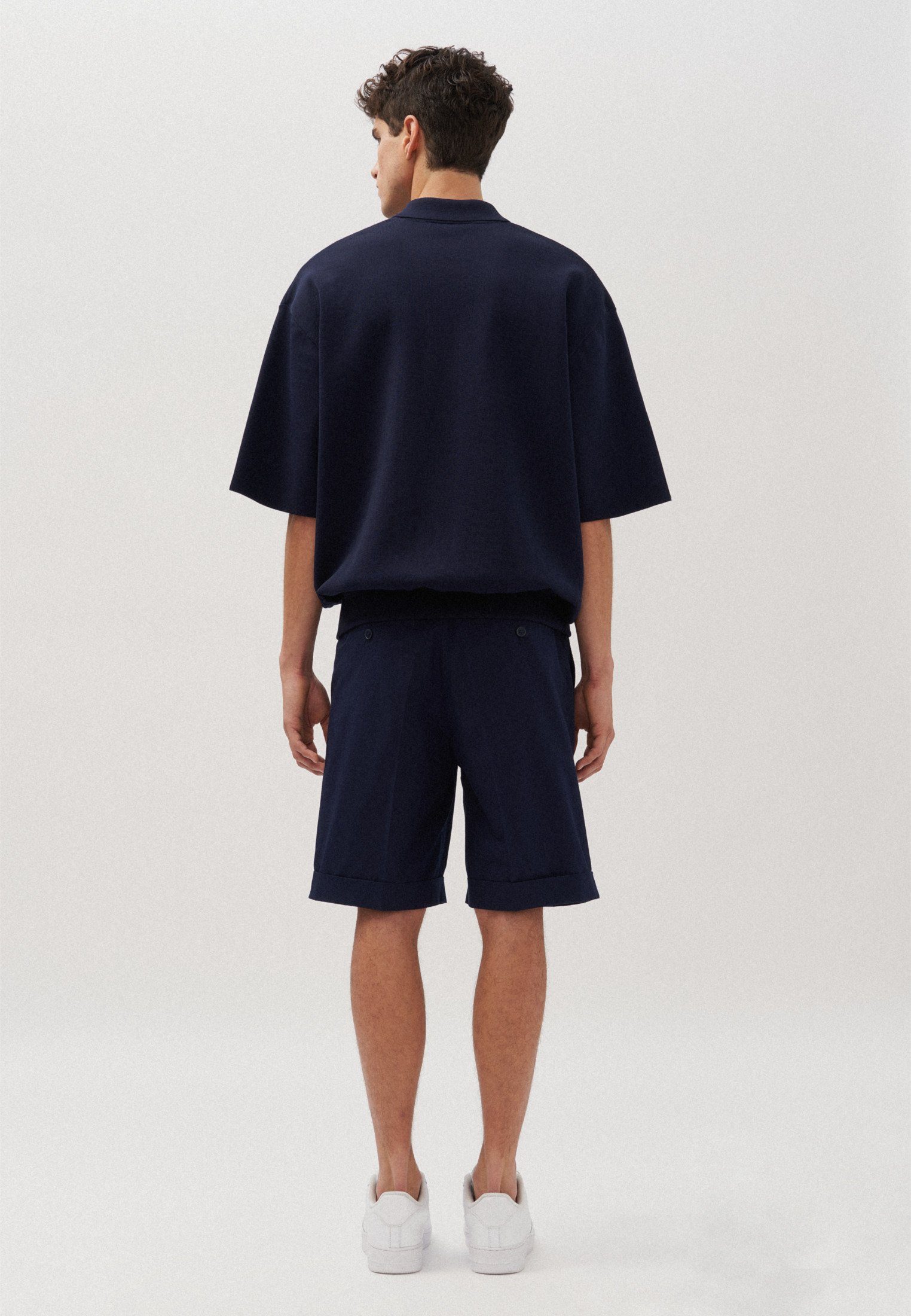 studio seidensticker Strickpullover Studio Polo Uni