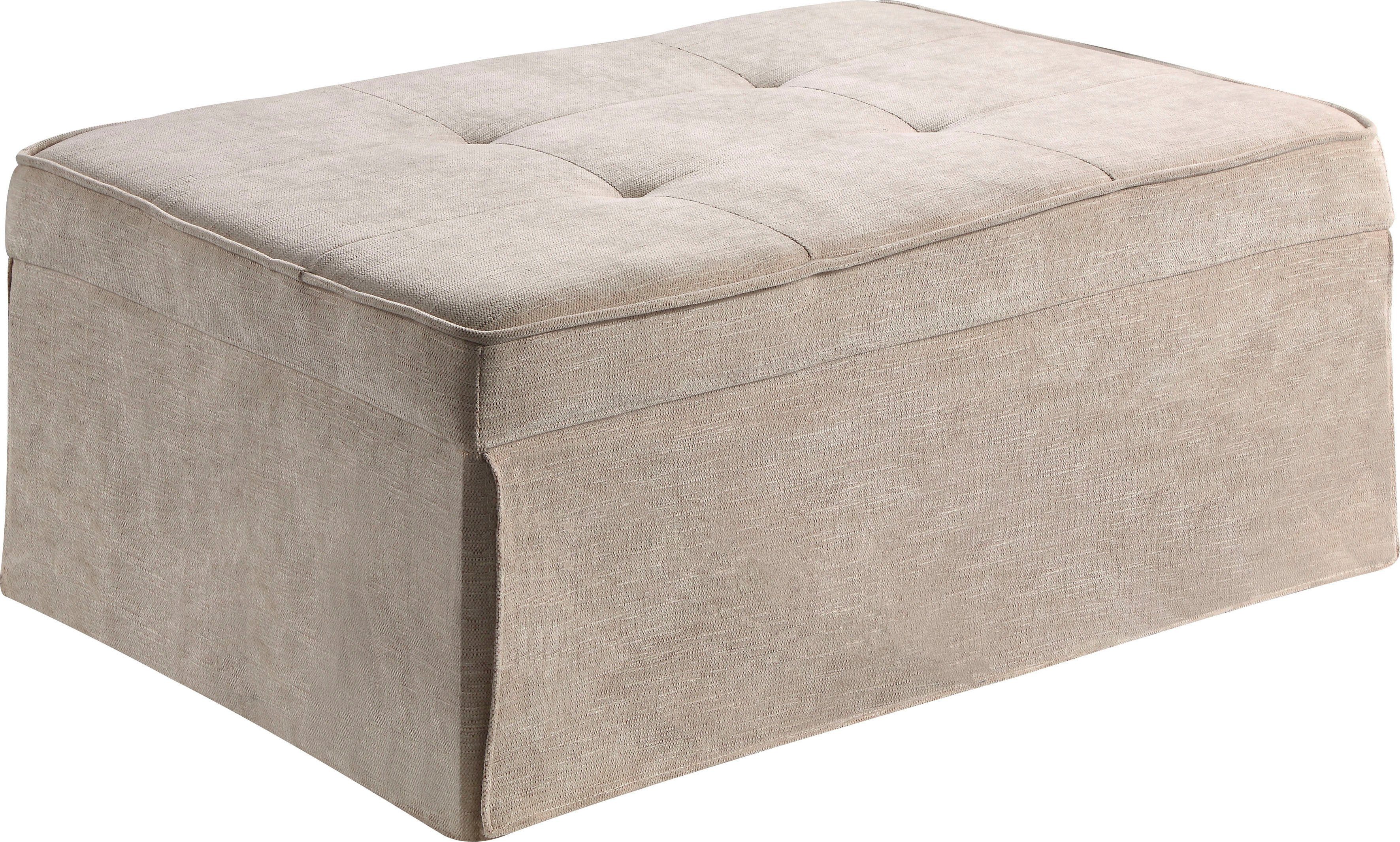 OTTO home Schlafsofa Finn, Schlafsessel, Schlafhocker, Multifunktional, wandelbar zum Loungesessel, Relaxliege und Gästebett, inkl. Kissen – Bild 2 von 5
