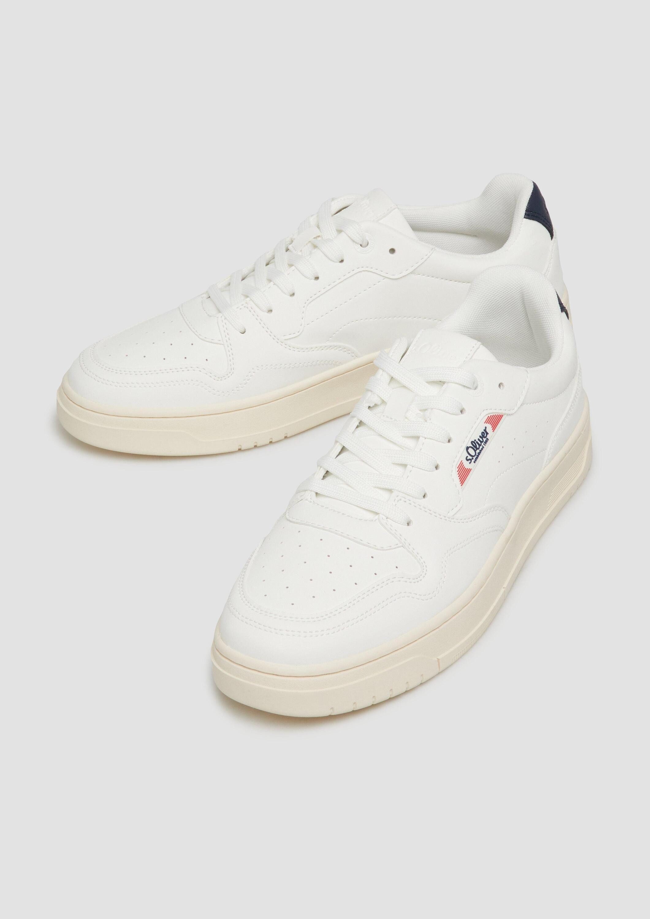 s.Oliver Sneakers Sneaker Sneaker in Leder-Optik