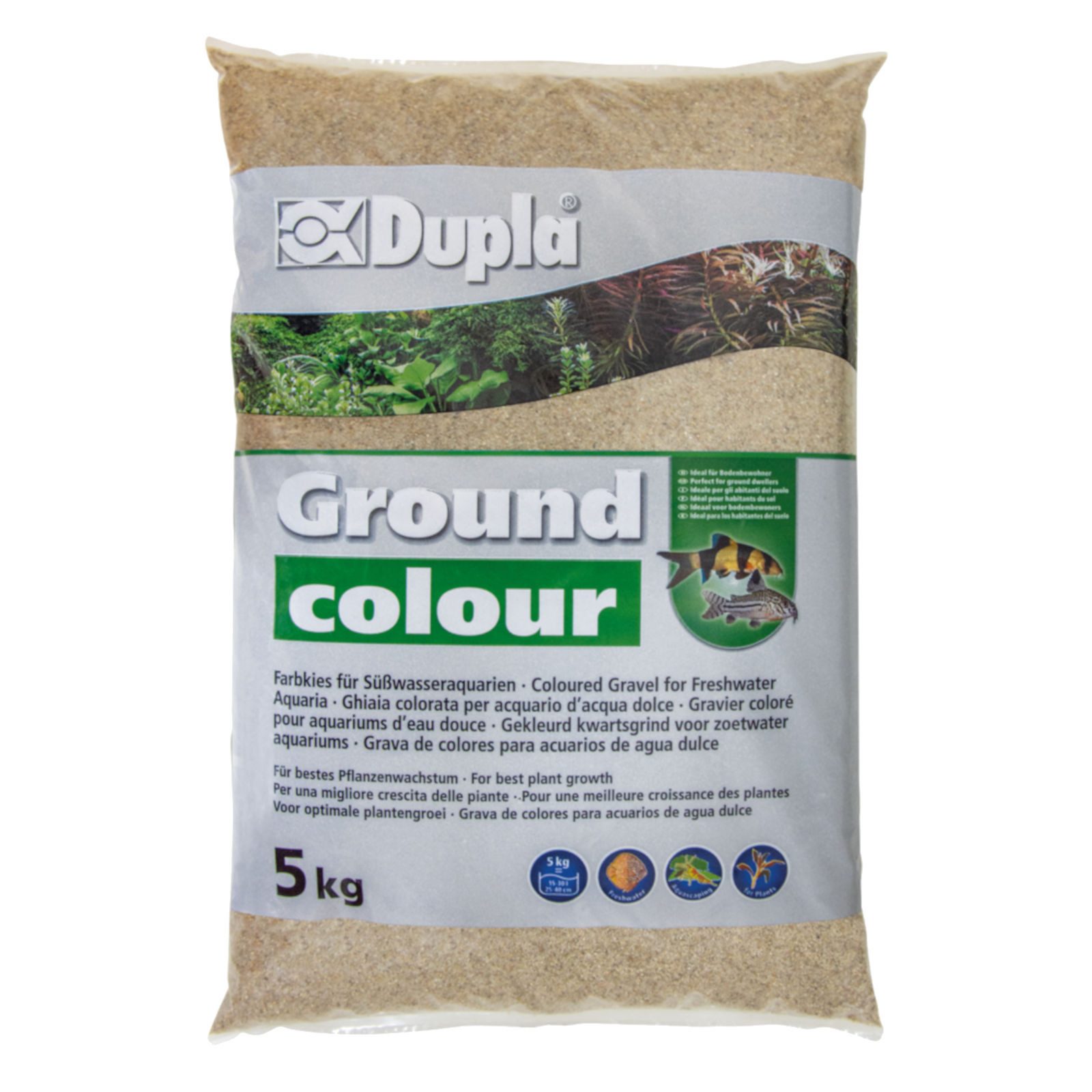 Aquarienkies Ground Colour, River Sand 0,4-0,6 mm, 5 kg