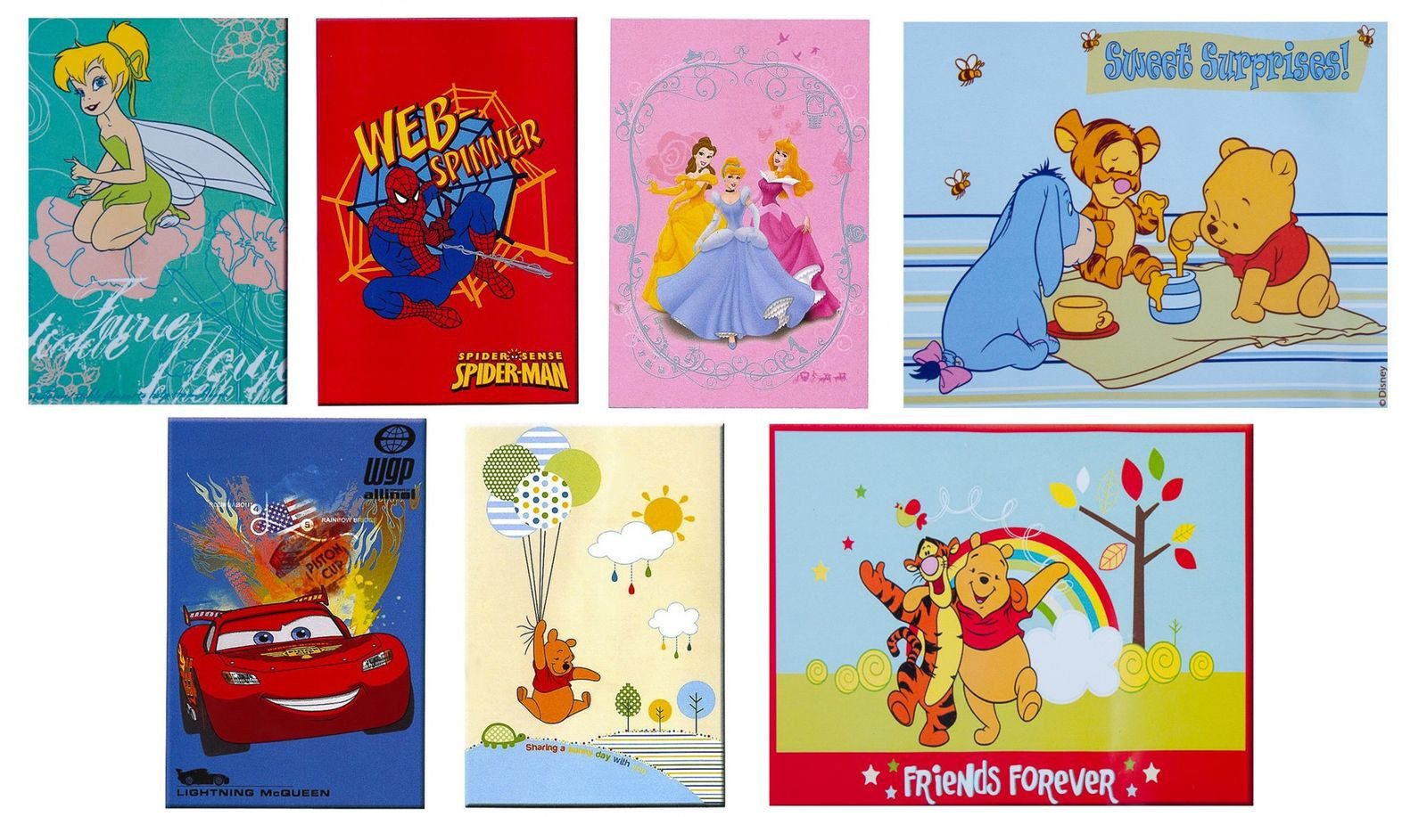 Disney Fußmatte Disney Kinderteppich 80x120cm verschiedene Motive