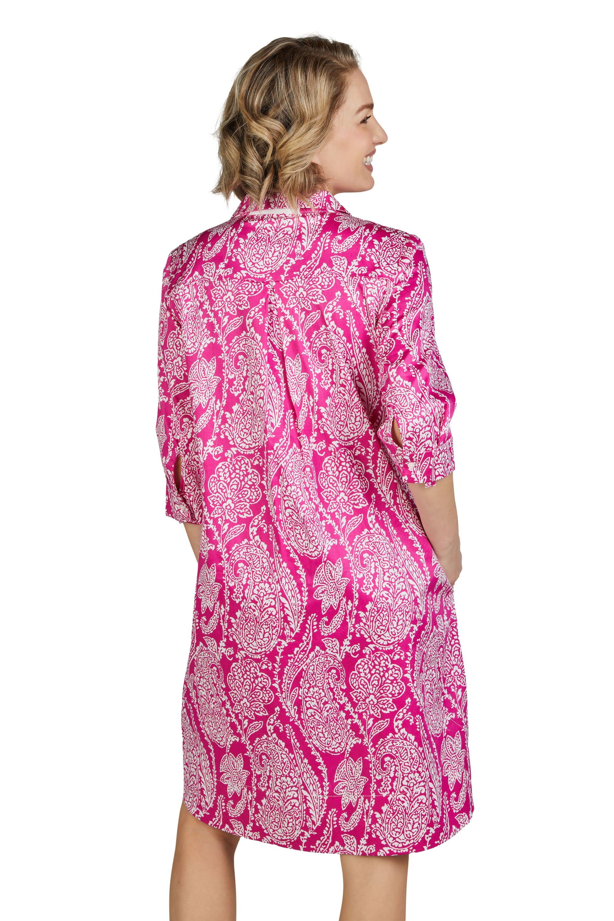 White Label Blusenkleid mit Paisley-Muster