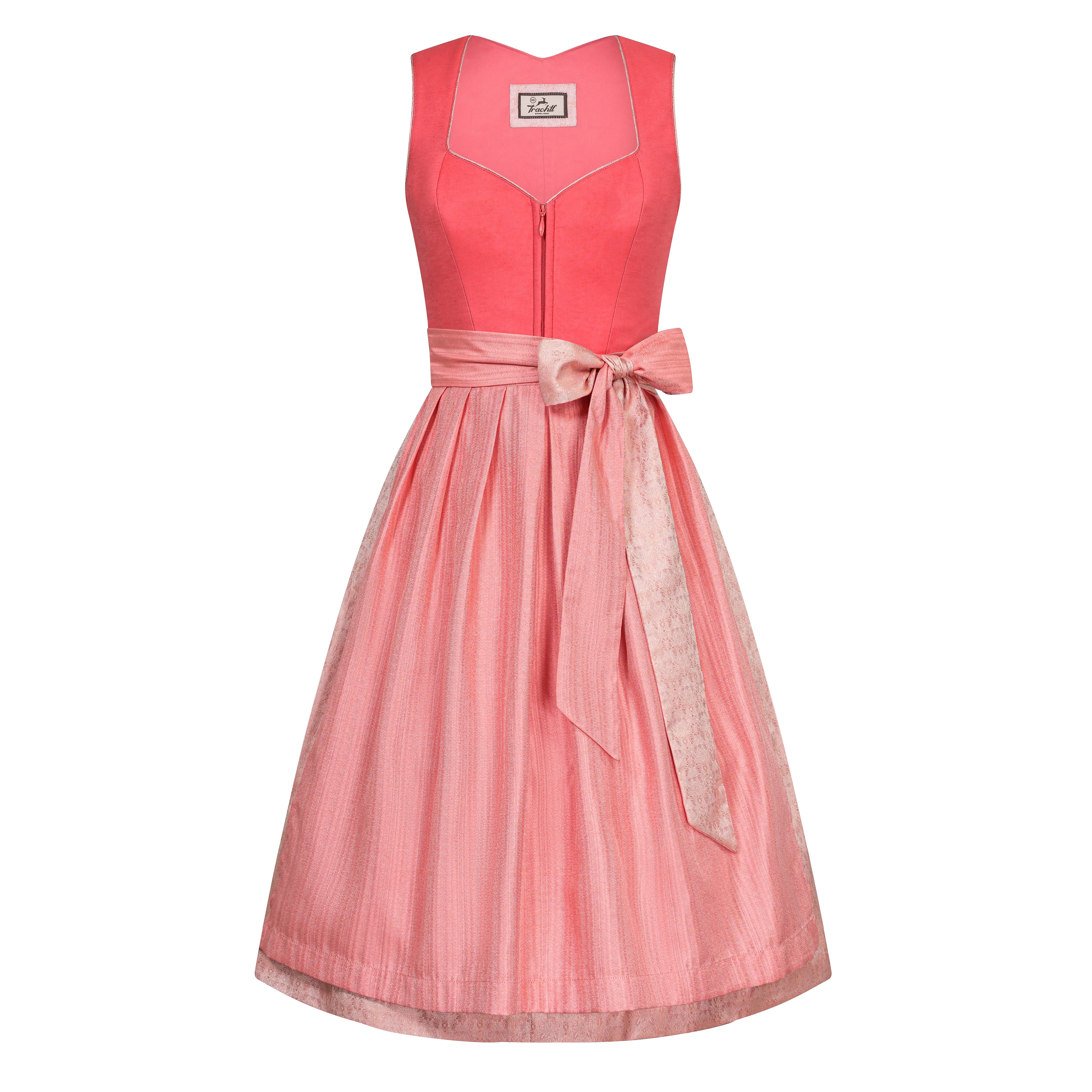 Trachtl Dirndl Trachtl -Trachtenkleid Anneli 38 Koralle/Pink