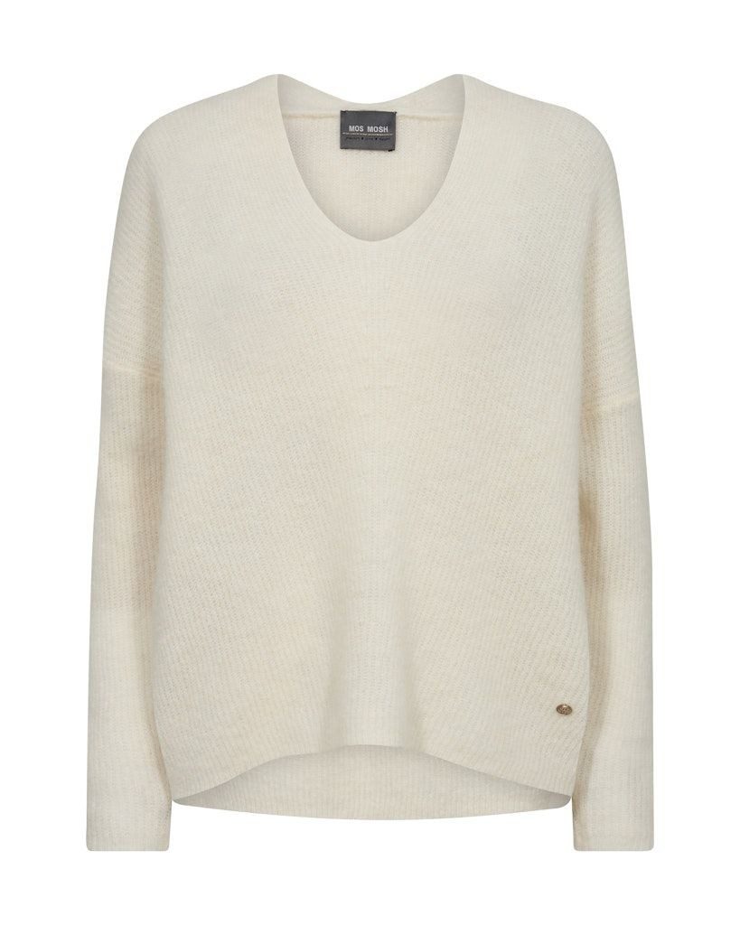 Mos Mosh Strickpullover MMThora V-Neck Knit günstig online kaufen
