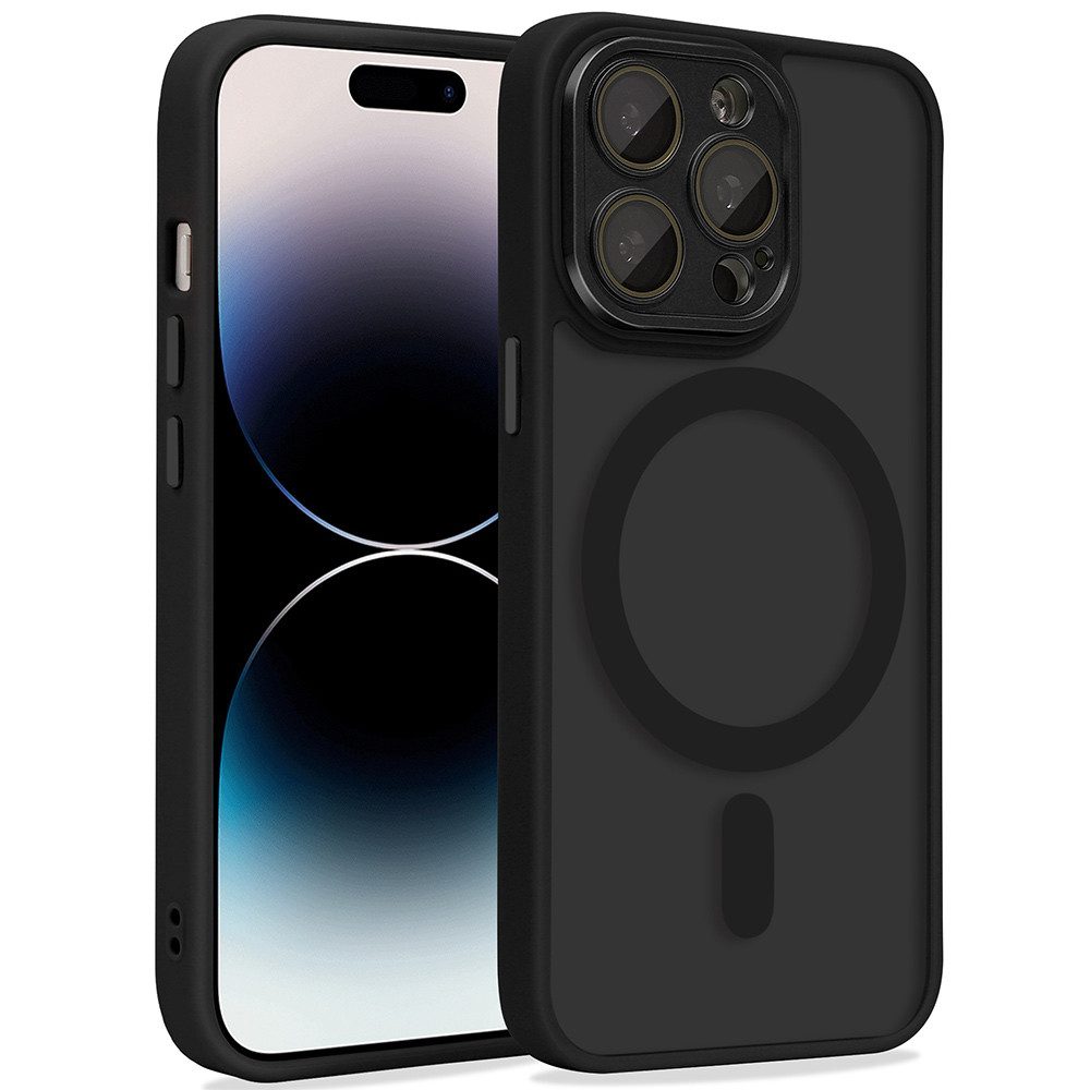 FITSU Handyhülle Schutzhülle für Apple iPhone Hülle MagSafe kompatible Handyhülle Case, Hülle für Apple iPhone 16 Pro Max, 16 Pro, 16, 15 Pro, 15, 14, 13 Case