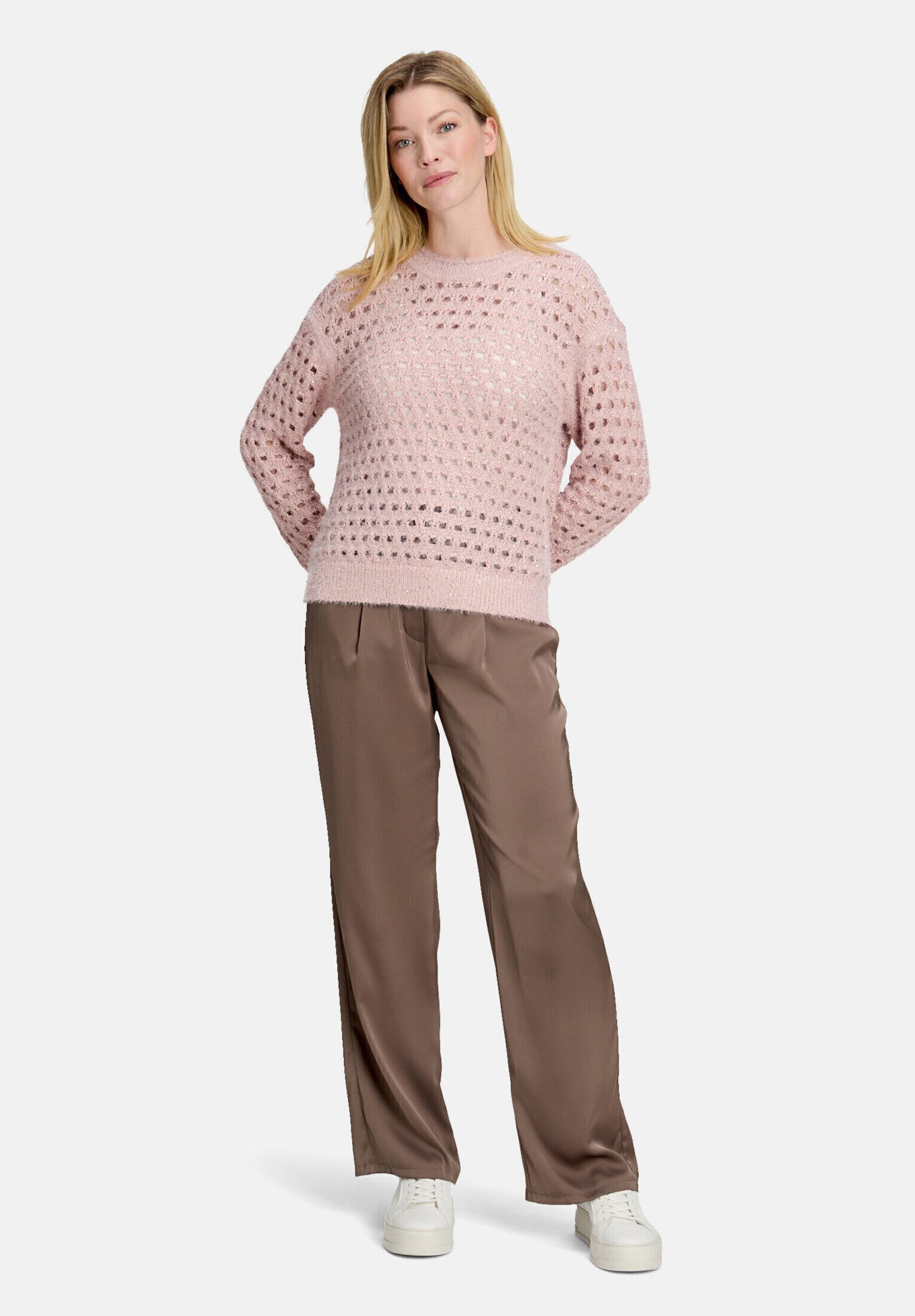 Betty Barclay Strickpullover Damen mit Effektgarn (1-tlg)