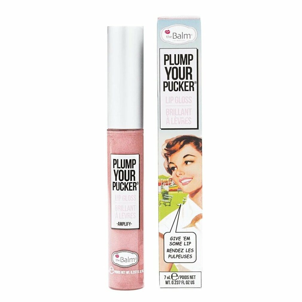 The Balm Lipgloss TheBalm Plump Your Pucker Lip Gloss Amplify 7ml