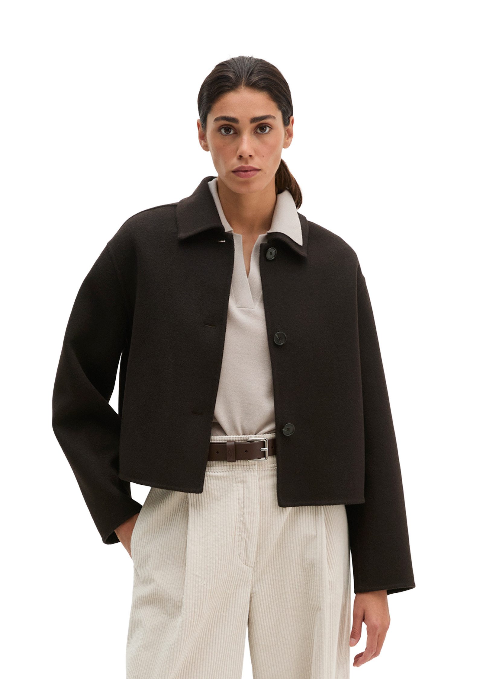 Marc O'Polo Outdoorjacke aus hochwertigem Doubleface