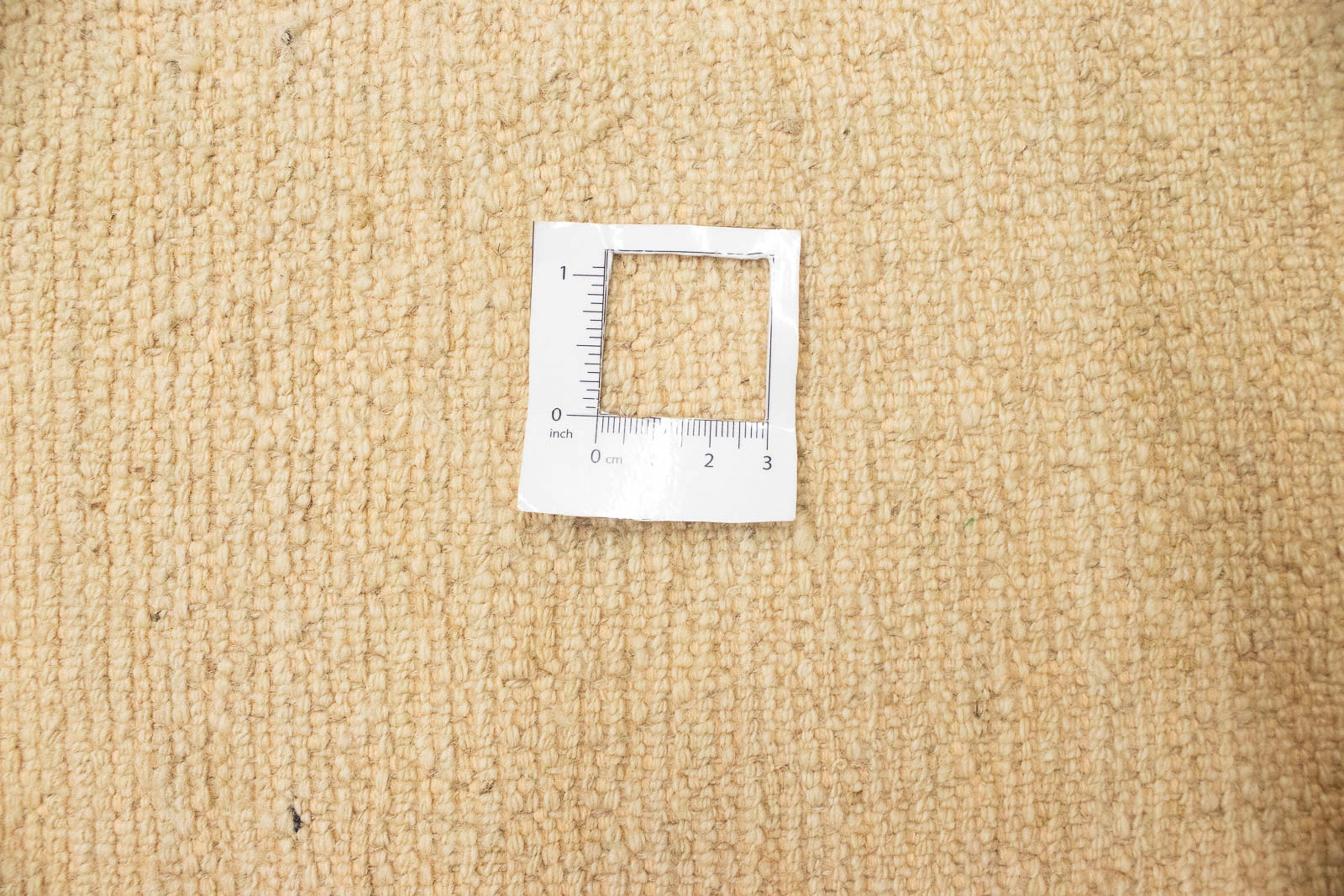 Wollteppich Gabbeh - Perser - 18 294 Handgeknüpft, x rechteckig, Wohnzimmer, Zertifikat Einzelstück mm, beige, 256 cm morgenland, - Höhe: mit