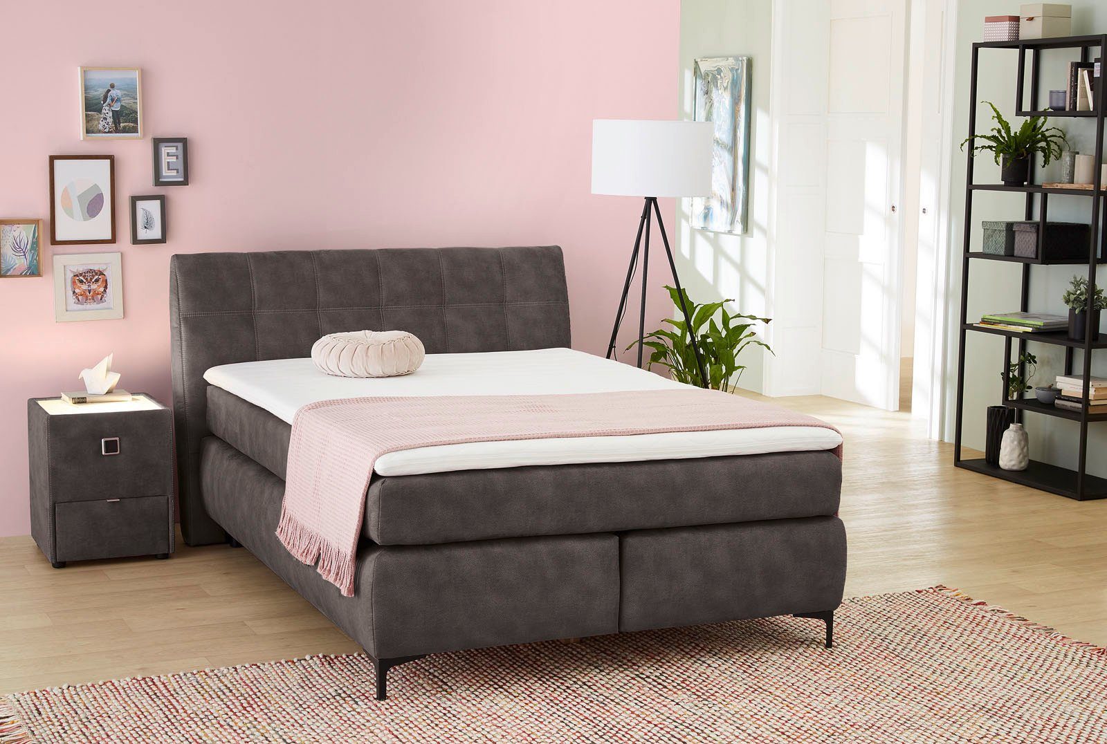 Jockenhöfer Gruppe Boxspringbett Gitta, mit Topper günstig online kaufen