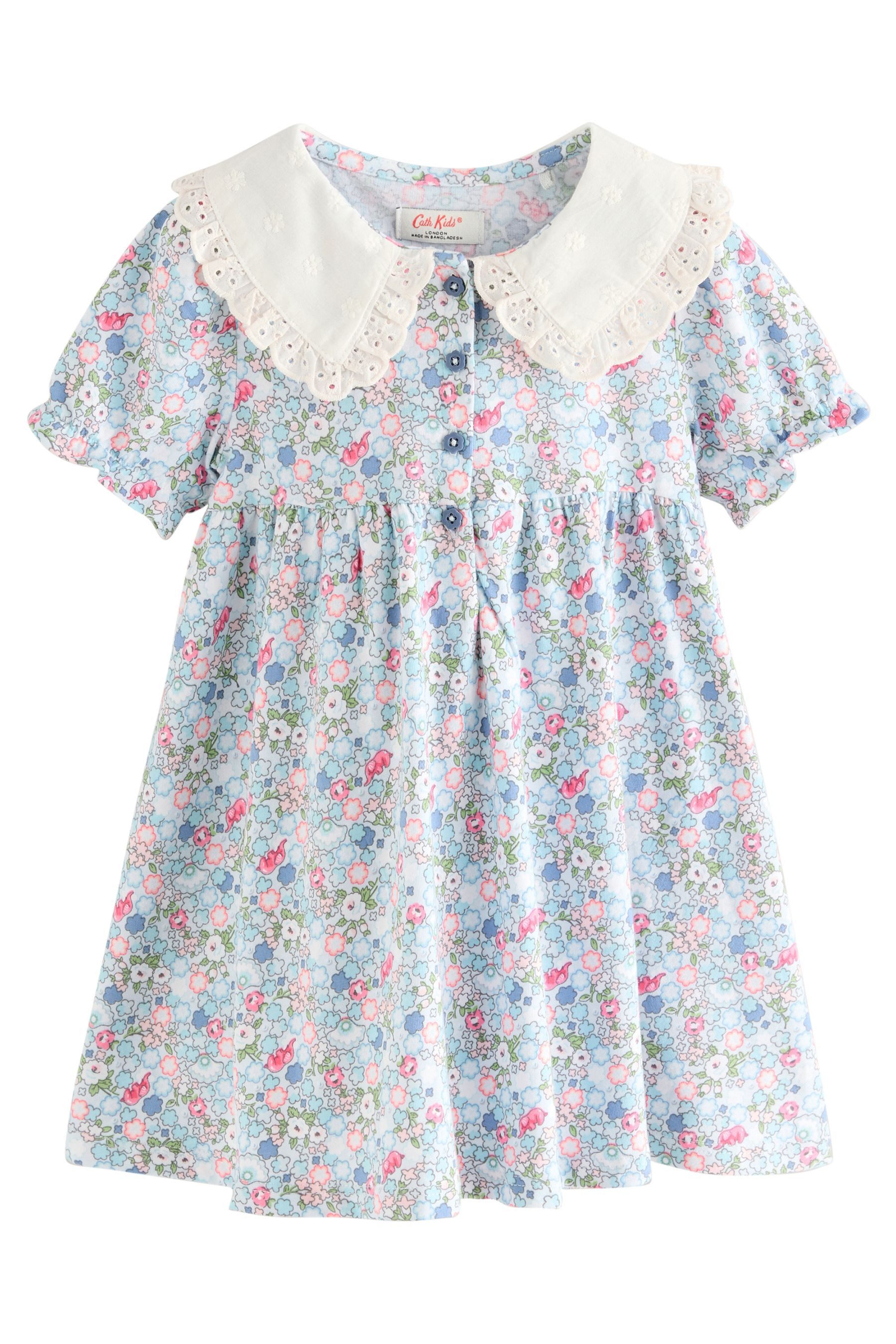 Next Jerseykleid Cath Kidston Kleid aus 100 % Baumwolljersey (1-tlg)