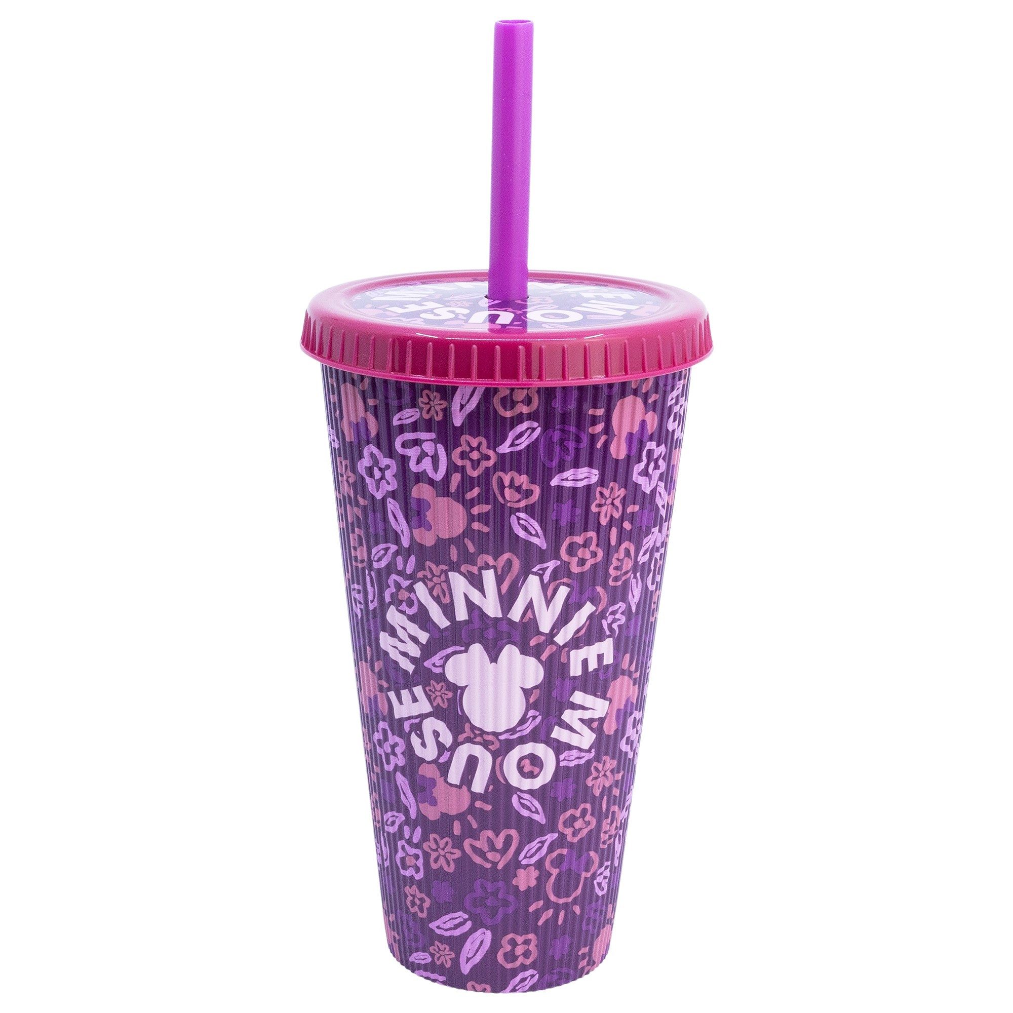 Disney Coffee-to-go-Becher Disney Minnie Maus XL Kaffeebecher Becher To-Go Halm 790 ml, 1-tlg.