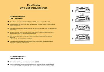 Beefstone Tischgrill Tischgrill Heißer Stein Grillset Modell DUE