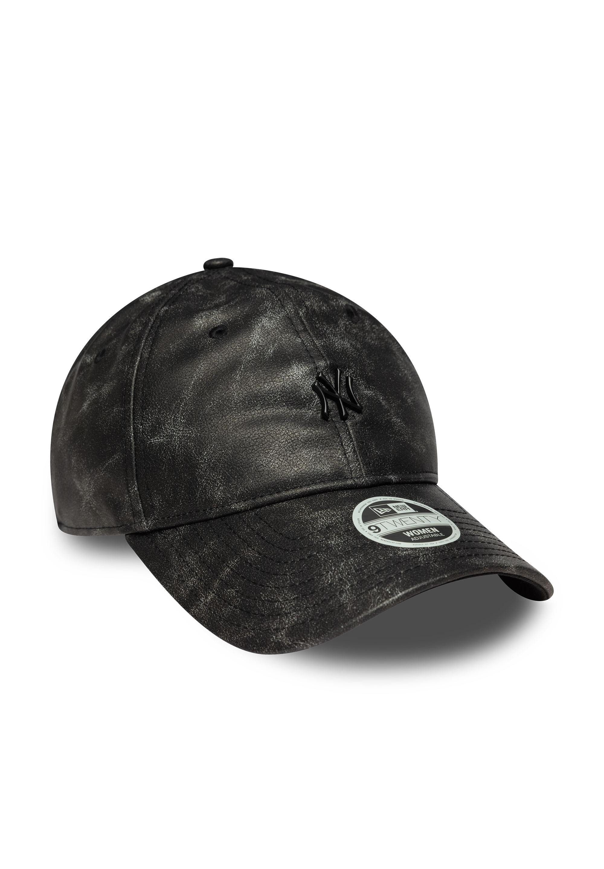 New Era Baseball Cap New York Yankees New Era Worn PU 9Twenty Women Cap Schwarz (1-St)