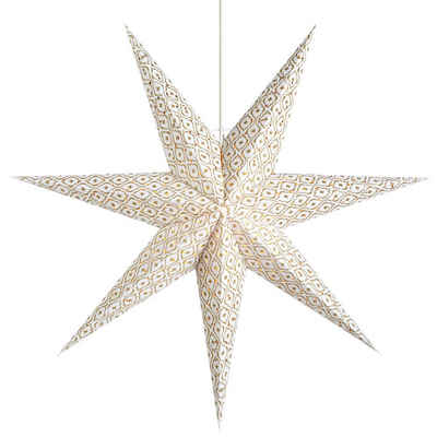 Markslöjd LED Stern Weihnachtsstern Barque weiß-gold 1 x E14/25W