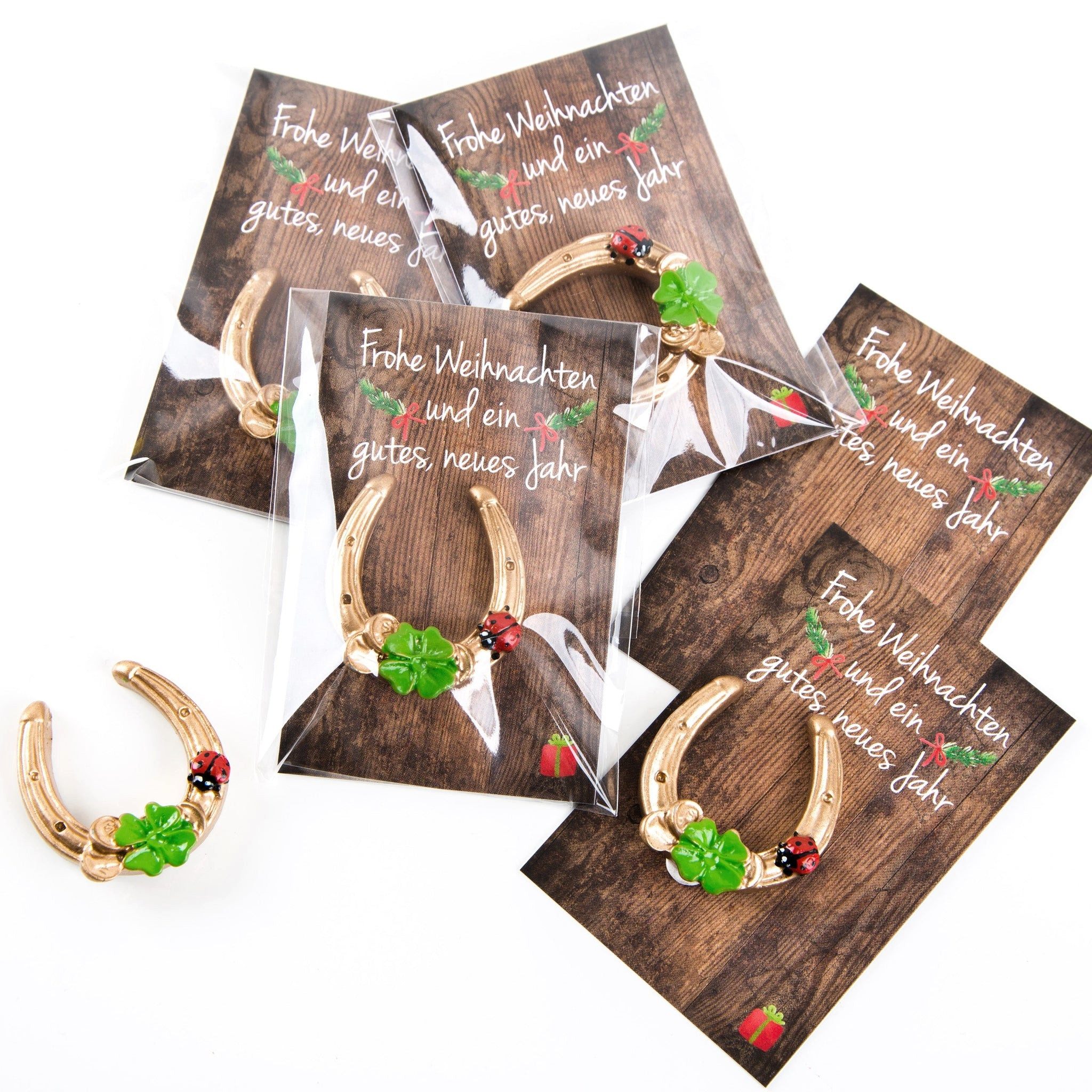 Logbuch-Verlag Dekofigur 10 kleine Gastgeschenke für Weihnachten & Silveste günstig online kaufen