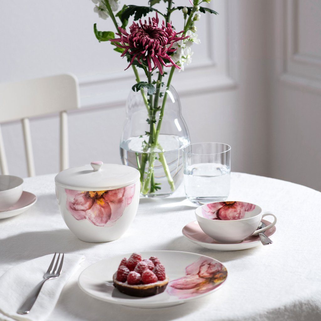 Villeroy & Boch Teekanne Rose Teedose Garden Deckel mit