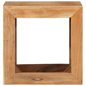 vidaXL Beistelltisch Hocker 40x30x40 cm Massivholz Akazie (1-St)