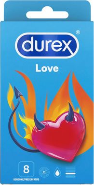 durex Kondome Love Packung, 8 St., mit schmaler Passform