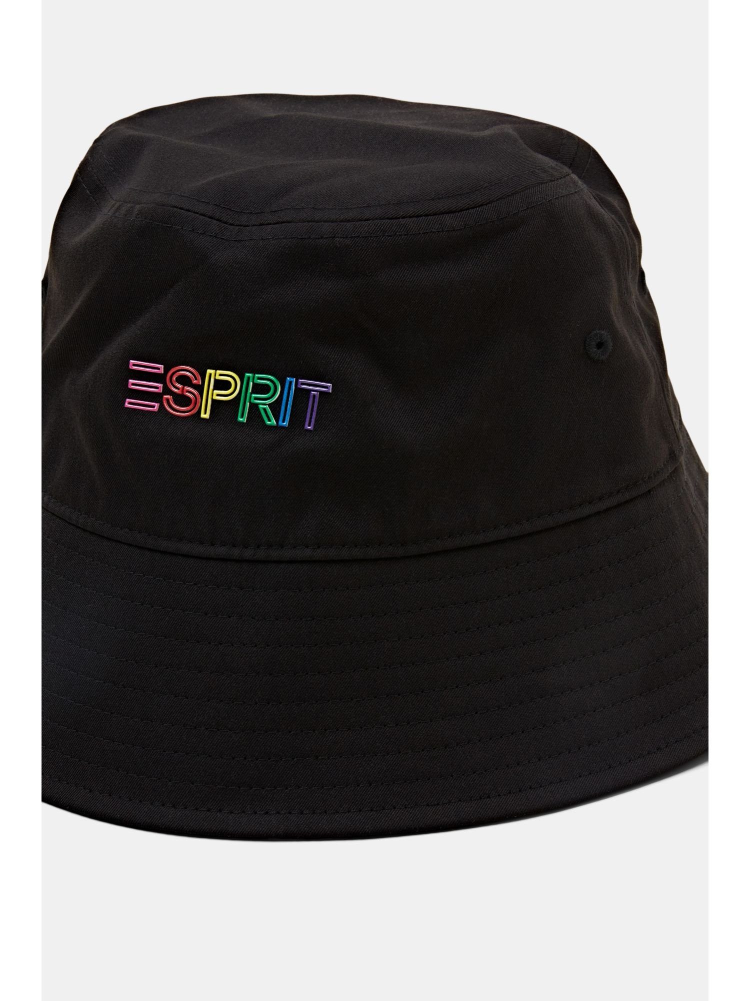 mit Applikation aus Esprit BLACK Hat Baseball Bucket Twill Cap
