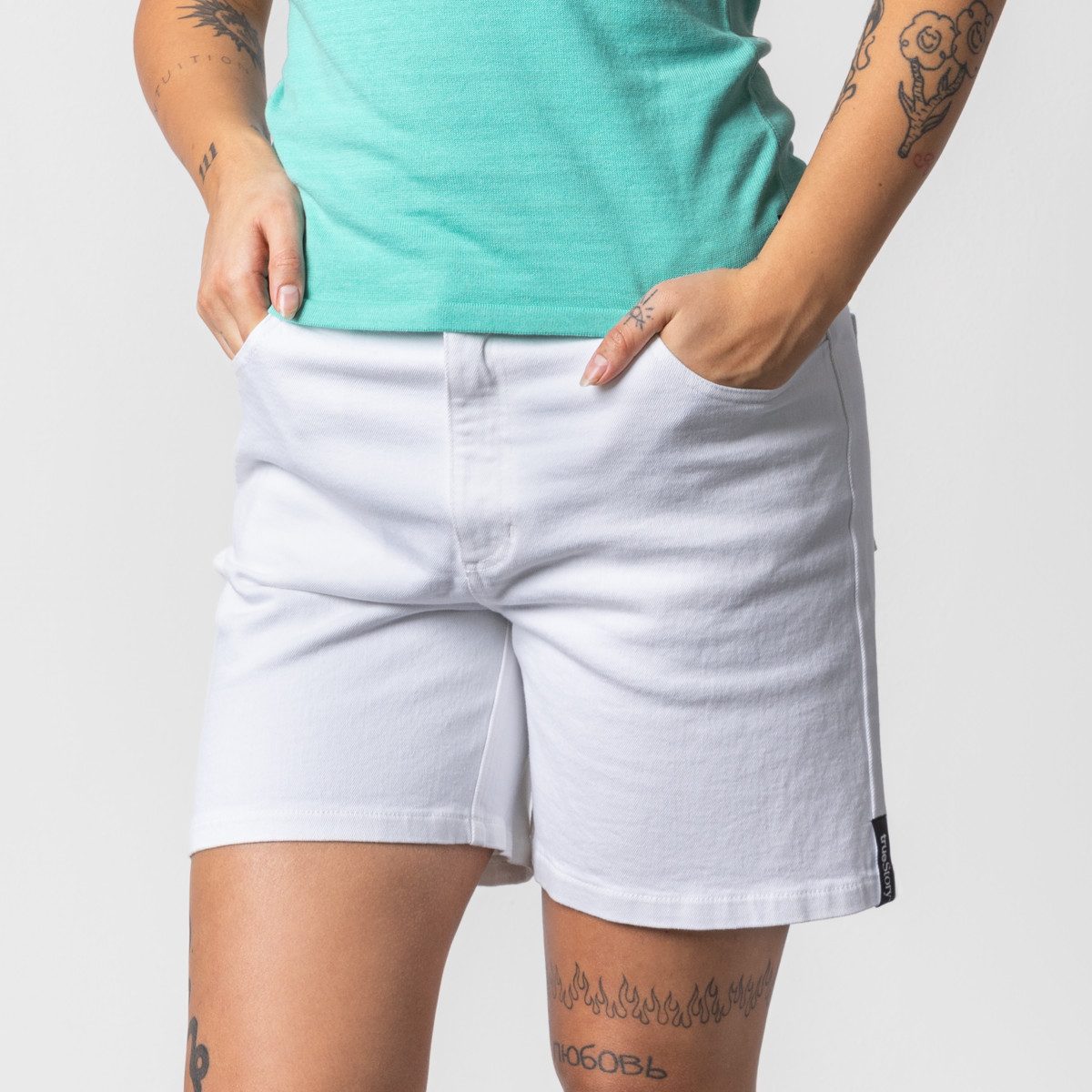 trueStory Jeansshorts FEELIJA GOTS zertifiziert