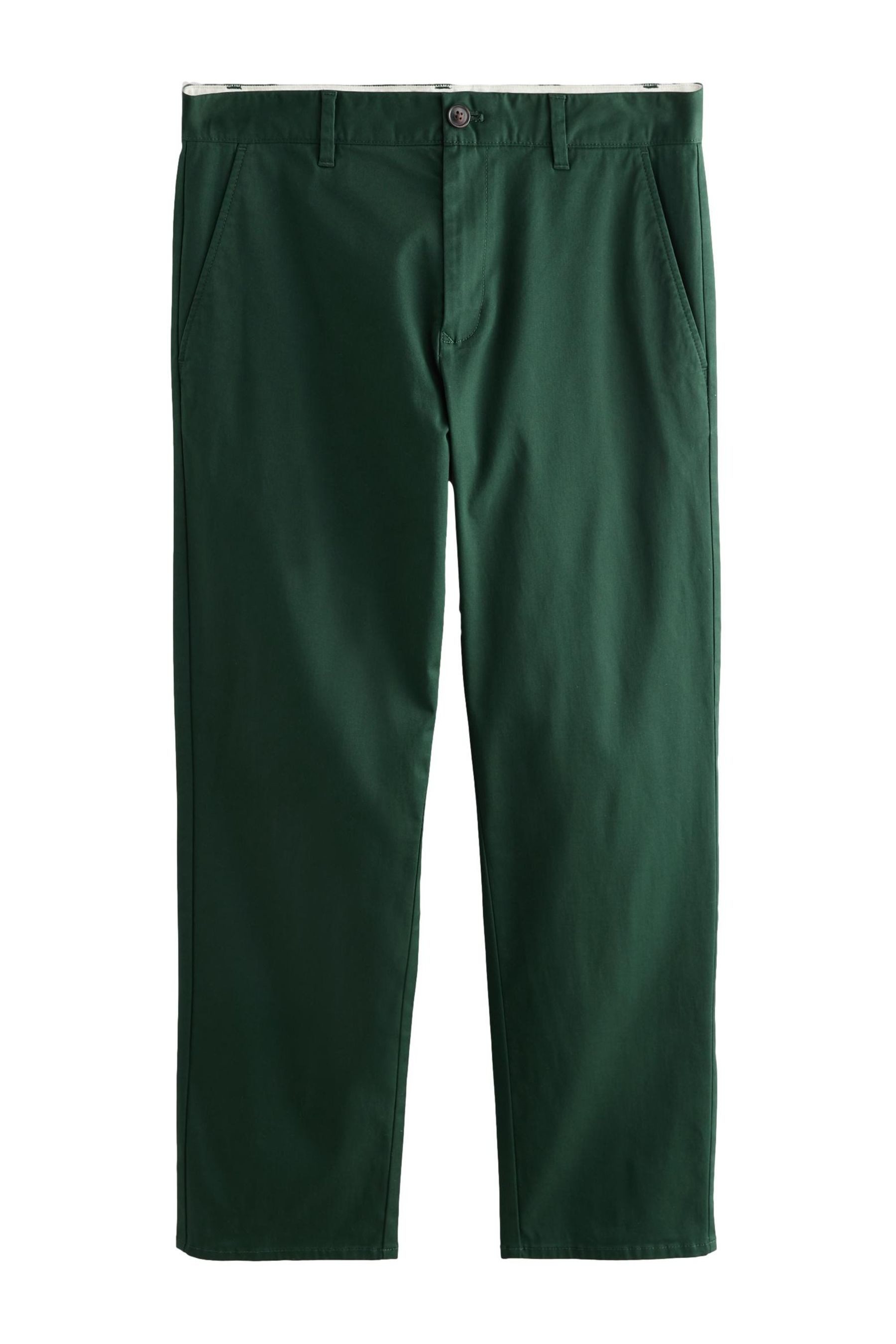 Stretch-Hose Straight Fit Chinohose mit Stretch und Baumwolle