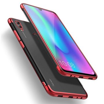 CoolGadget Handyhülle Slim Case Farbrand für Huawei P Smart 2019 6,2 Zoll, Hülle Silikon Cover für Huawei P Smart 2019 Schutzhülle