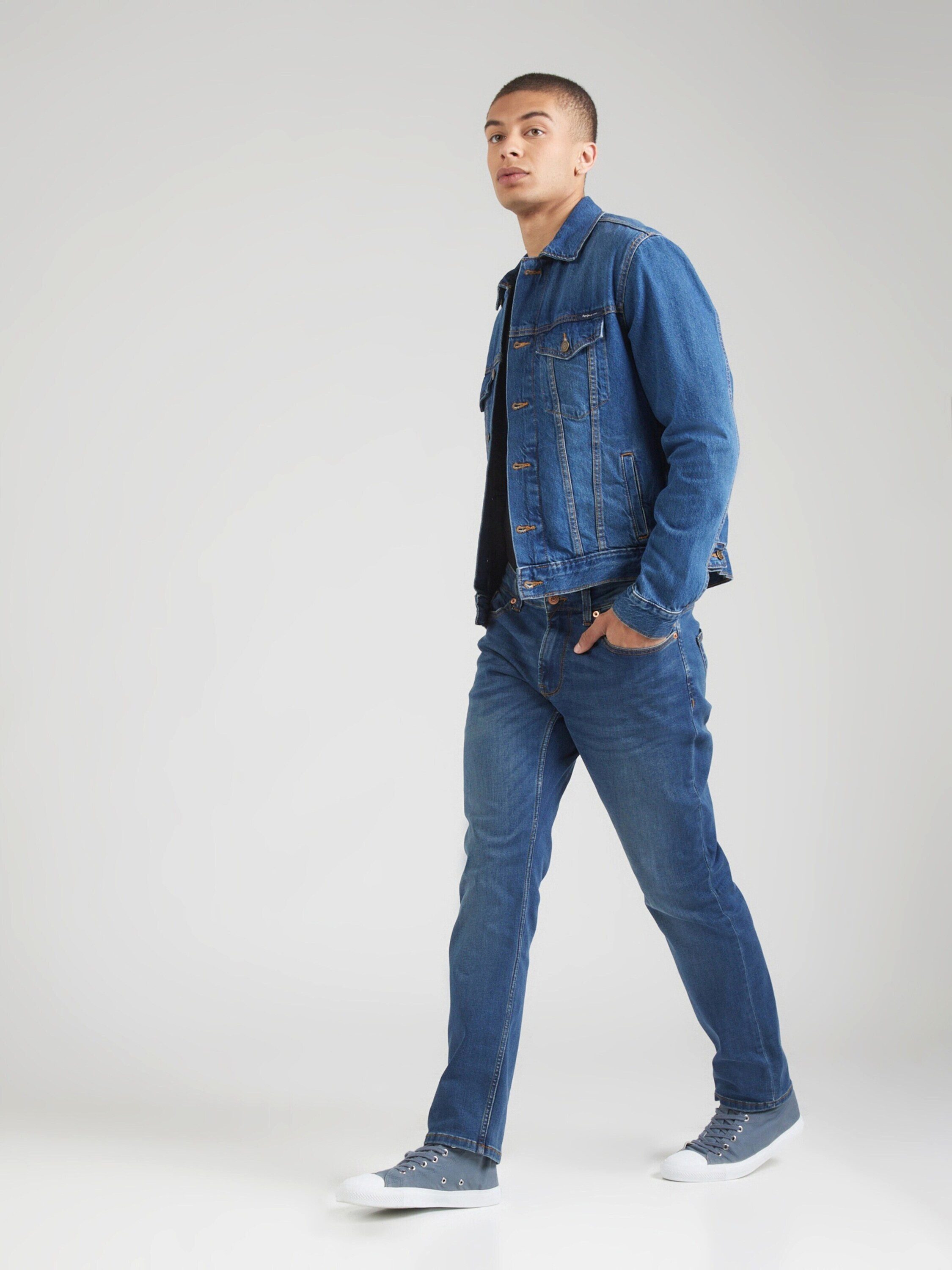 Only & Sons Herren Jeans ONSWEFT 5076 PK - Straight Fit - Blau - Medium Blu günstig online kaufen