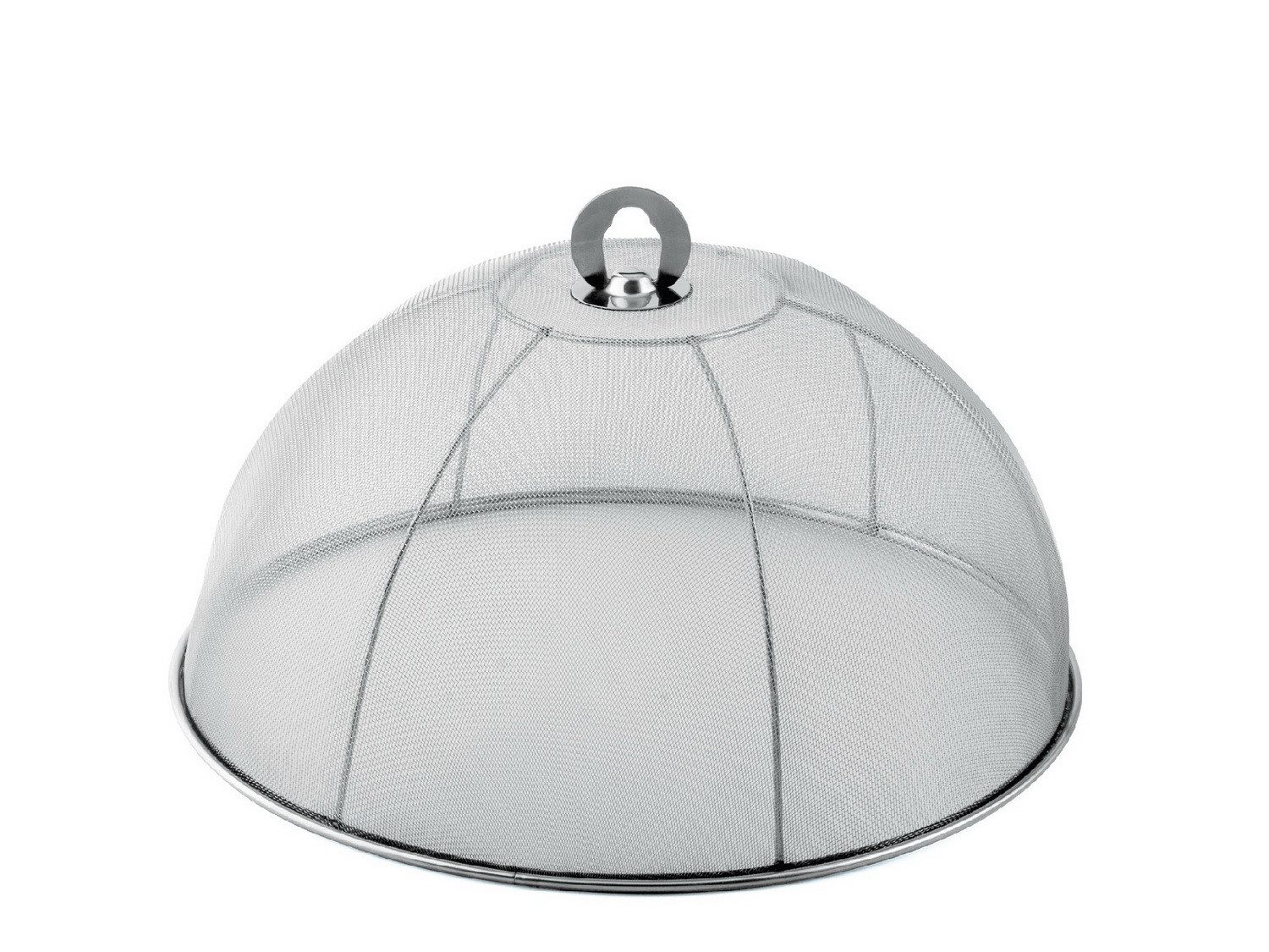 Karl Weis Schutzhaube Insektenhaube Fliegenhaube Fliegenschutzhaube Insektenschutzhaube,(Lebensmittelschutzhaube) Edelstahl Servierhaube - besonders feines Gewebe